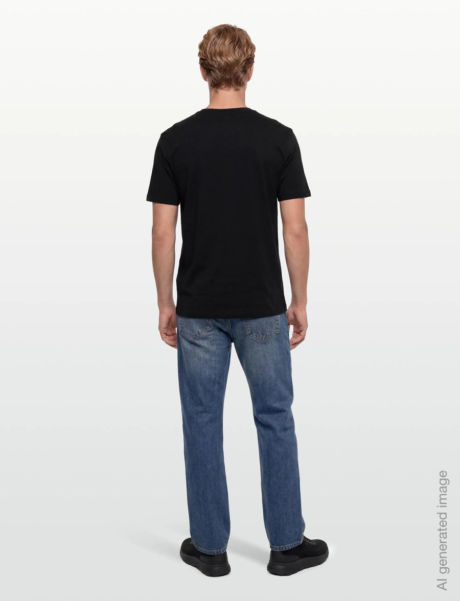HUGO - Dostino - kortærmede t-shirts - black - 4
