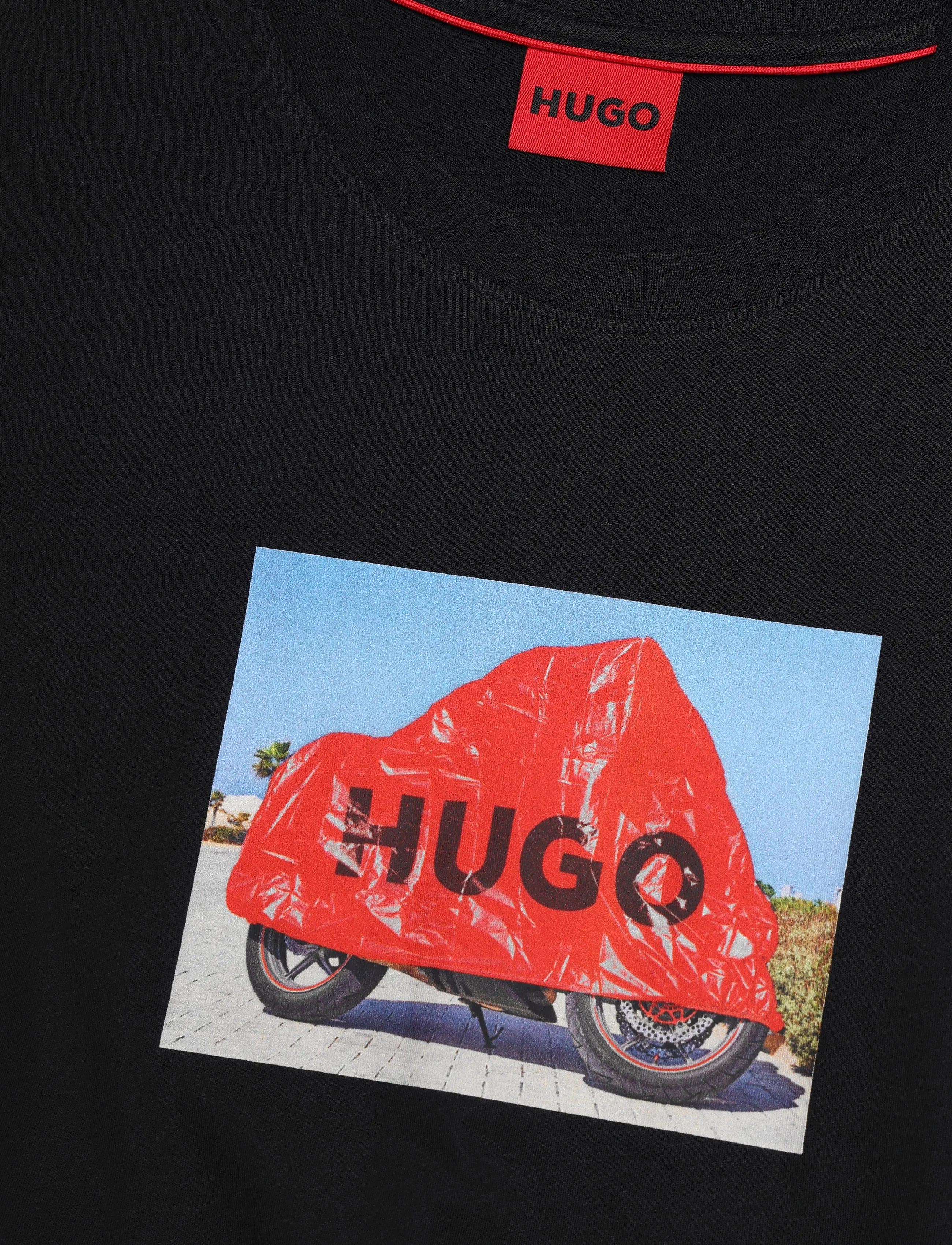 HUGO - Dostino - kurzärmelig - black - 2