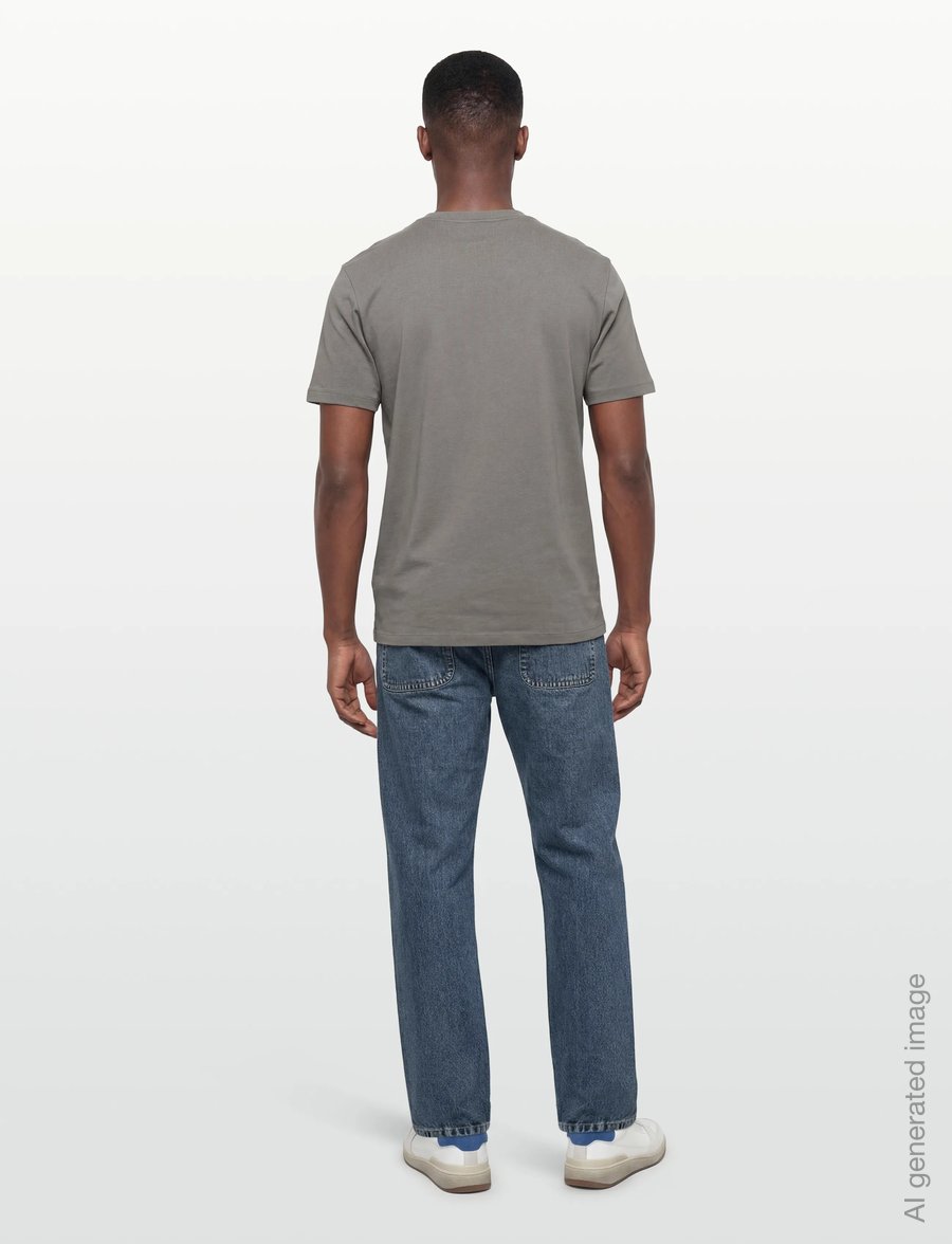 HUGO - Dostino - kurzärmelige t-shirts - dark grey - 4