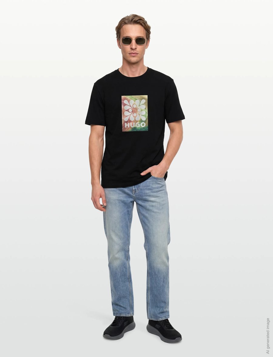 HUGO - Damoru - black - 0