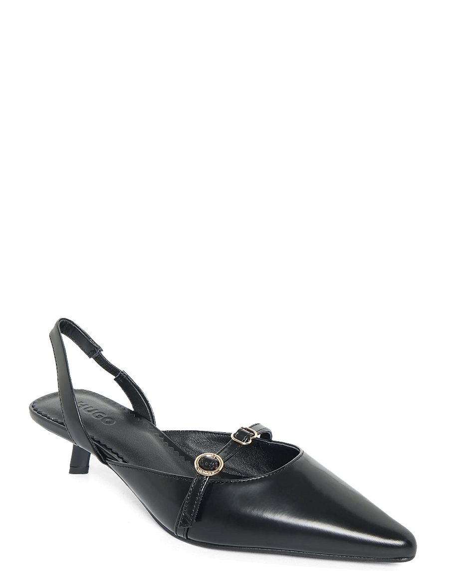 HUGO - Seleny_Sling40_bkbr - slingbacks med hæle - black - 0