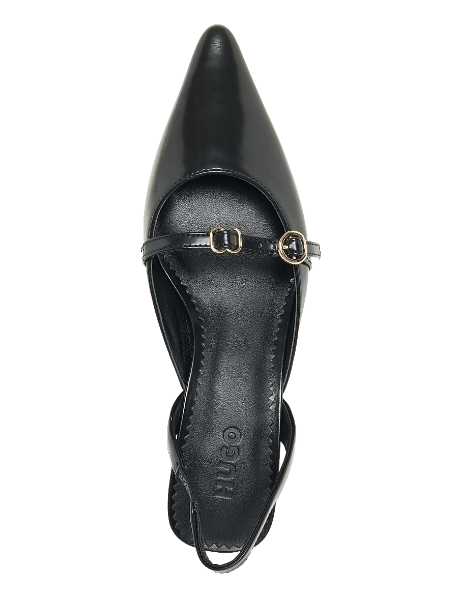 HUGO - Seleny_Sling40_bkbr - slingbacks med hæle - black - 3