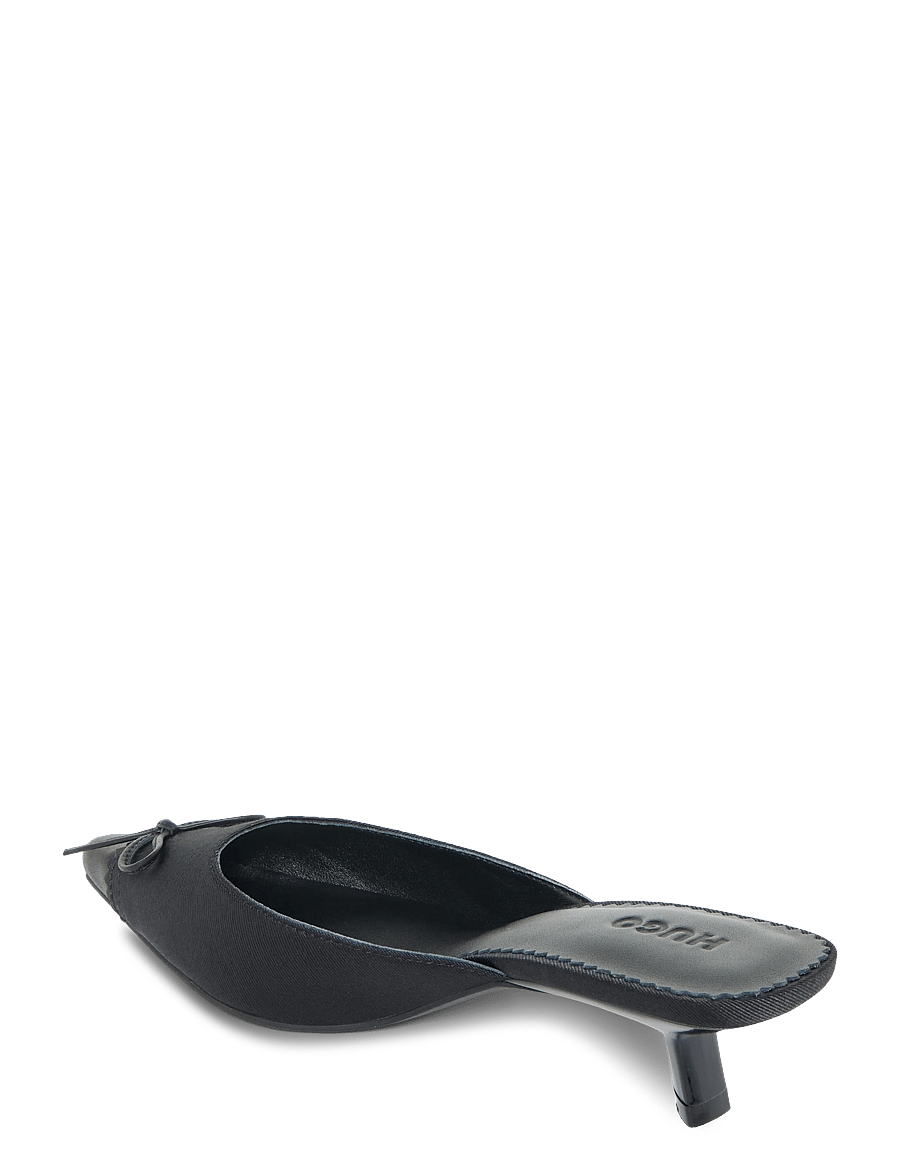 HUGO - Seleny_Mule40_tex - pantoletten mit absatz - black - 1