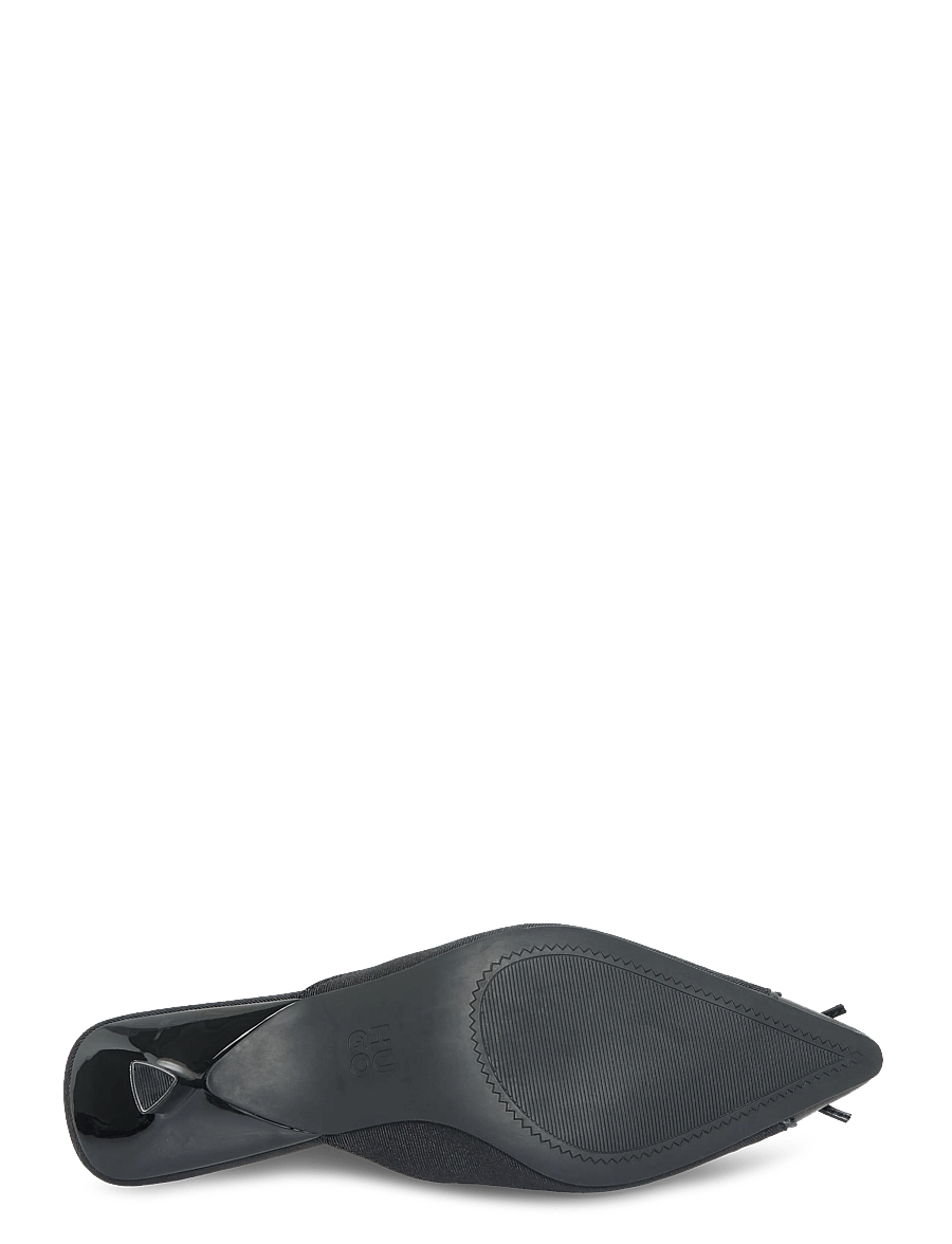 HUGO - Seleny_Mule40_tex - pantoletten mit absatz - black - 4