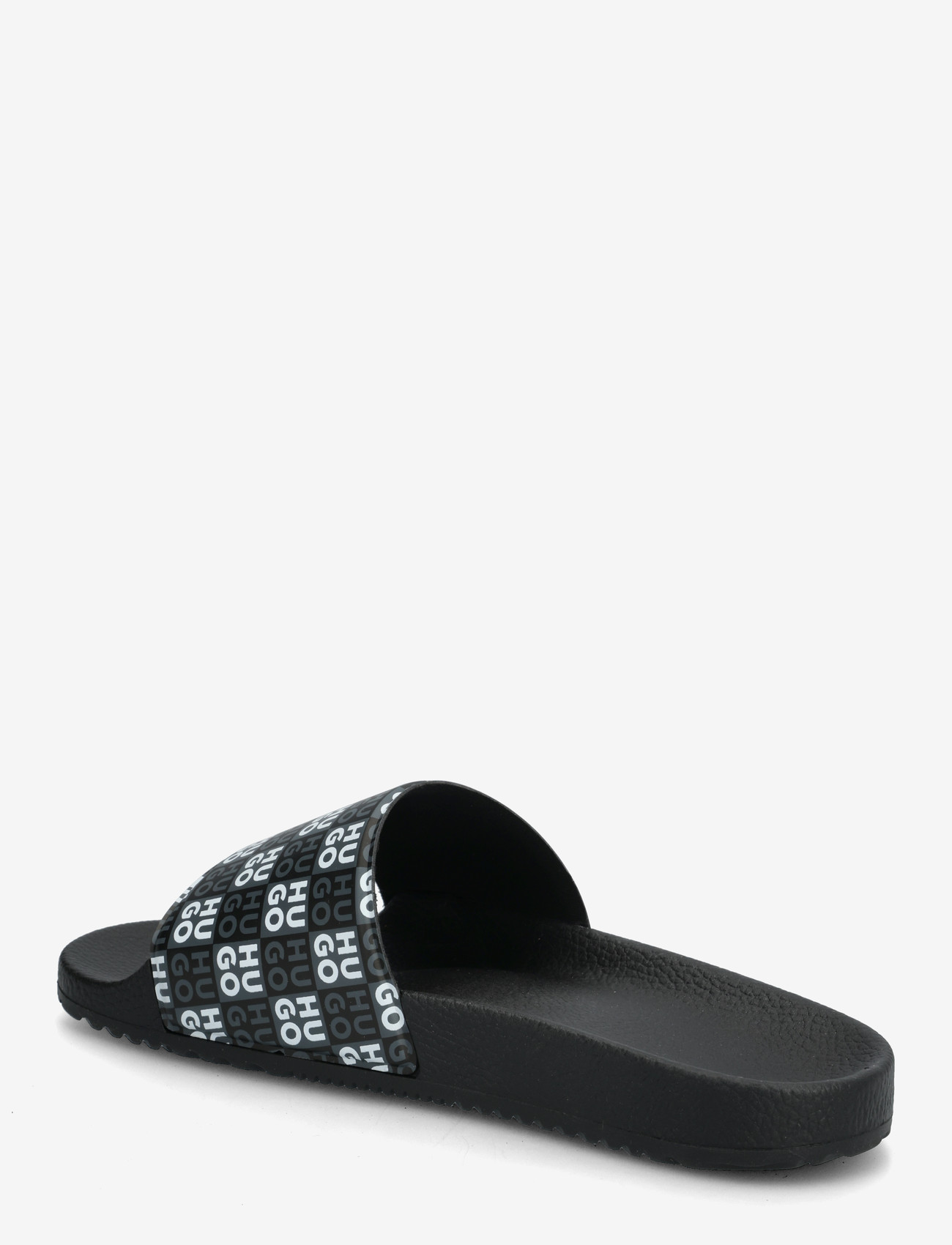 HUGO - Timein_slid_chkmn - najniższe ceny - black - 2