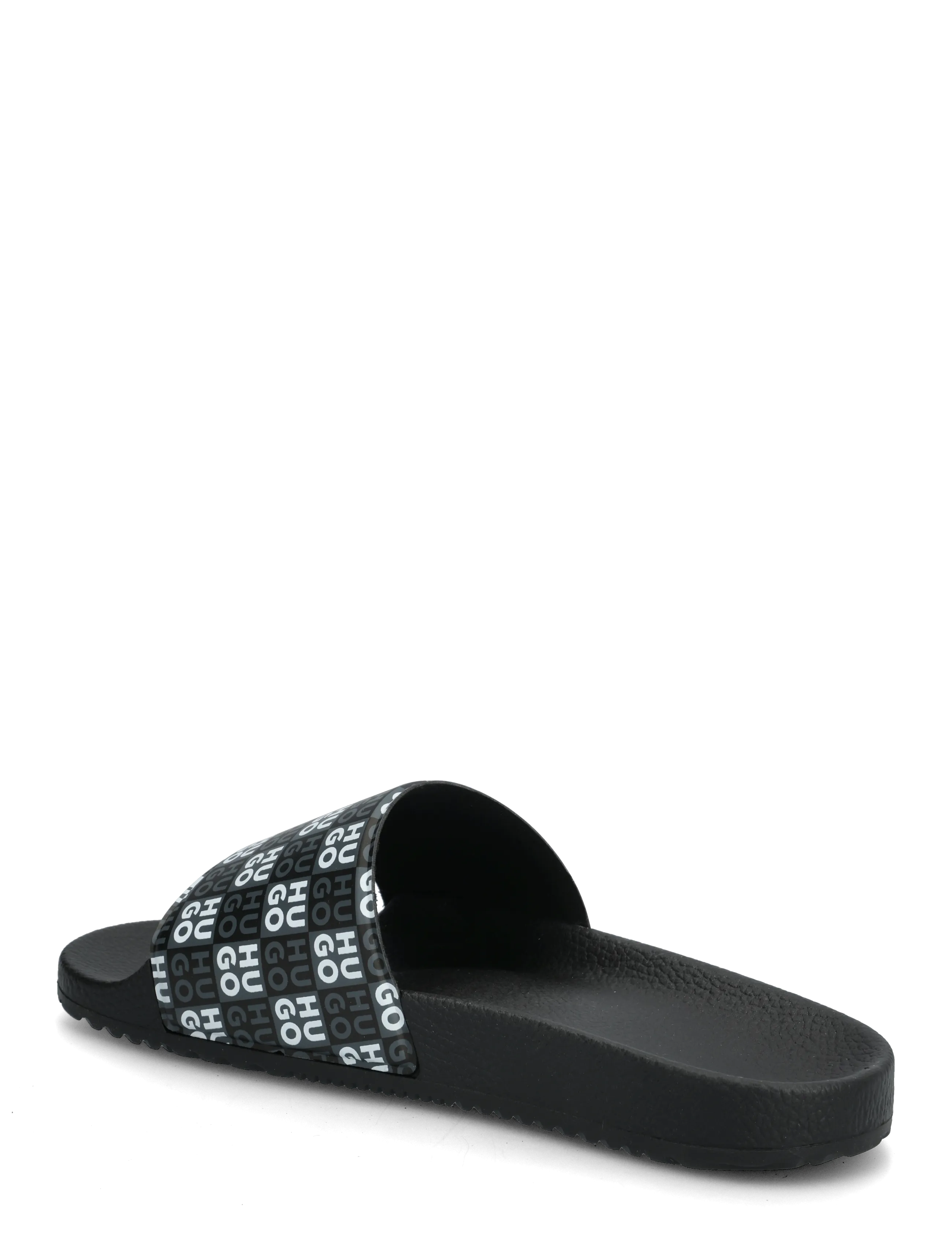 HUGO - Timein_slid_chkmn - black - 2