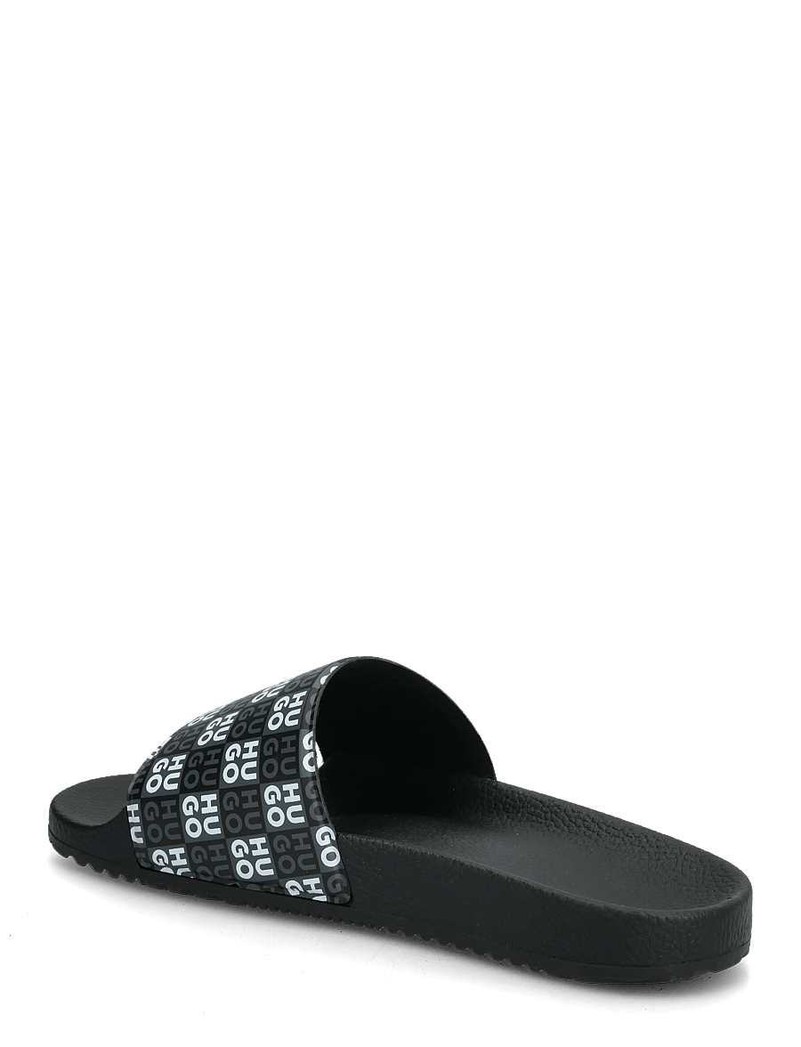 HUGO - Timein_slid_chkmn - black - 2