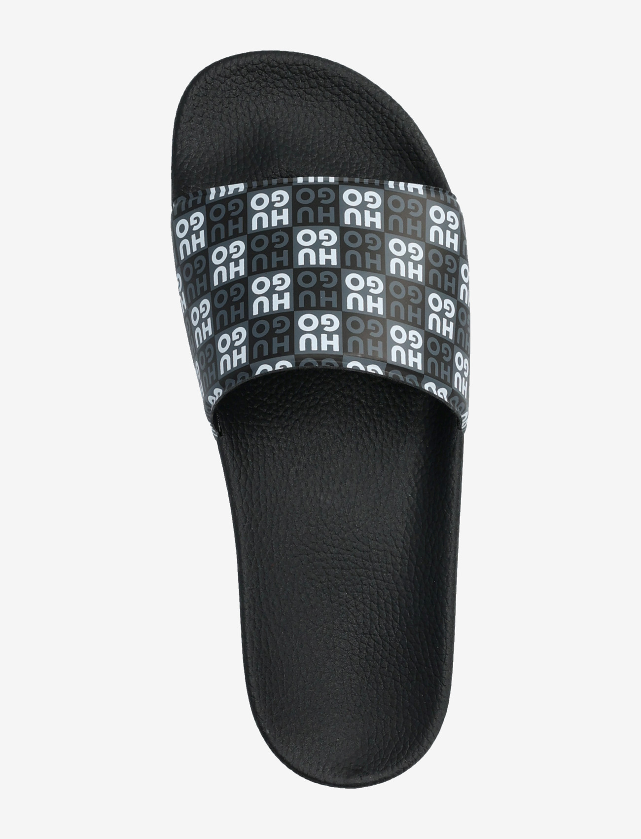 HUGO - Timein_slid_chkmn - najniższe ceny - black - 3
