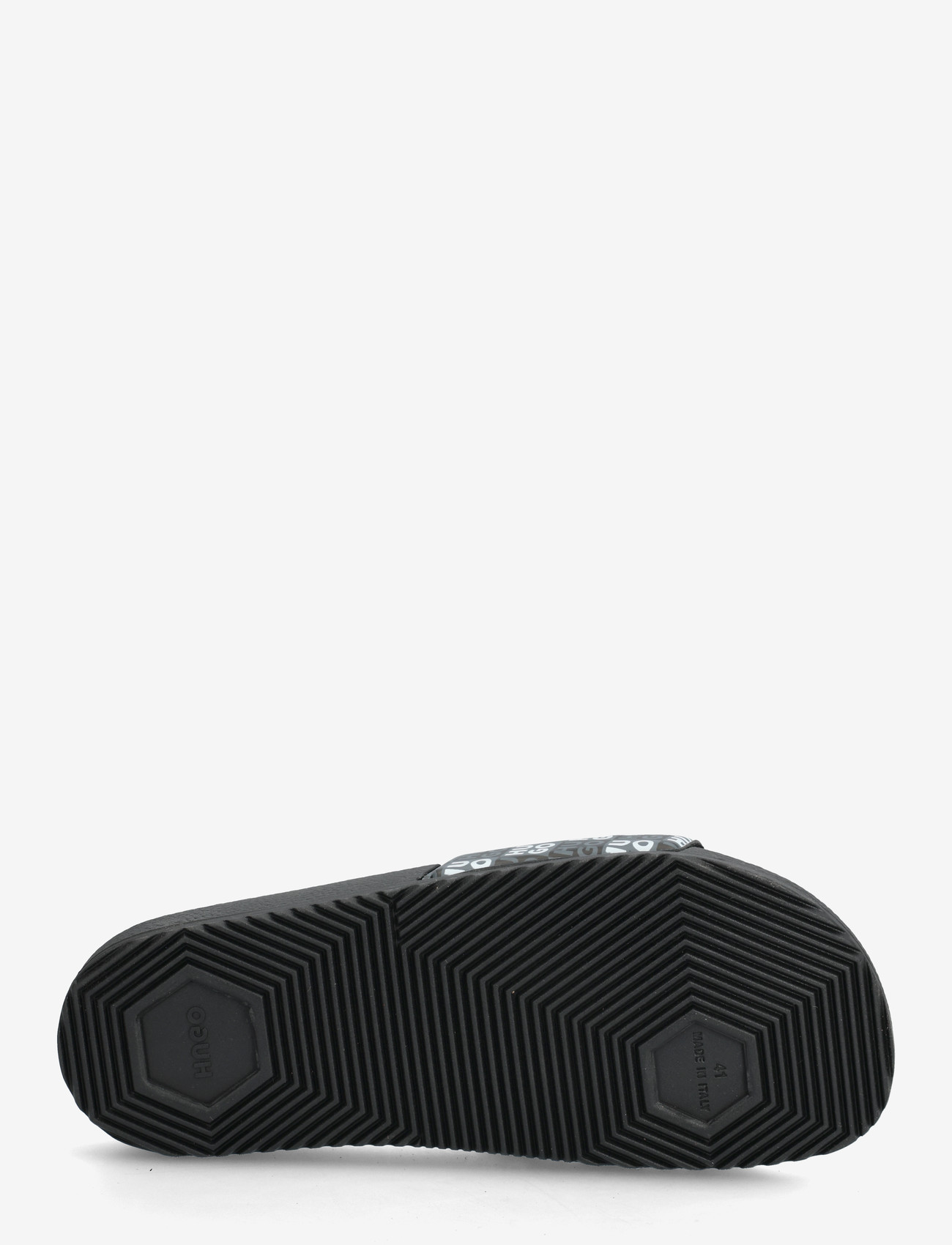 HUGO - Timein_slid_chkmn - najniższe ceny - black - 4