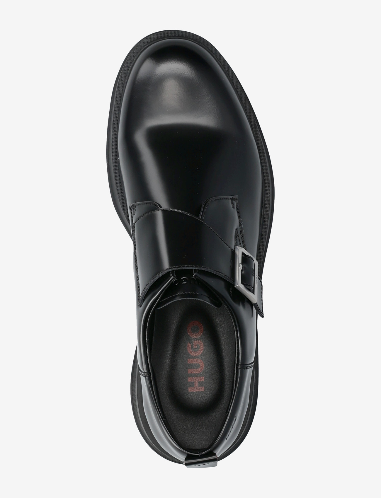 HUGO - Lenner_monk_bobk - monks/med spænde - black - 3
