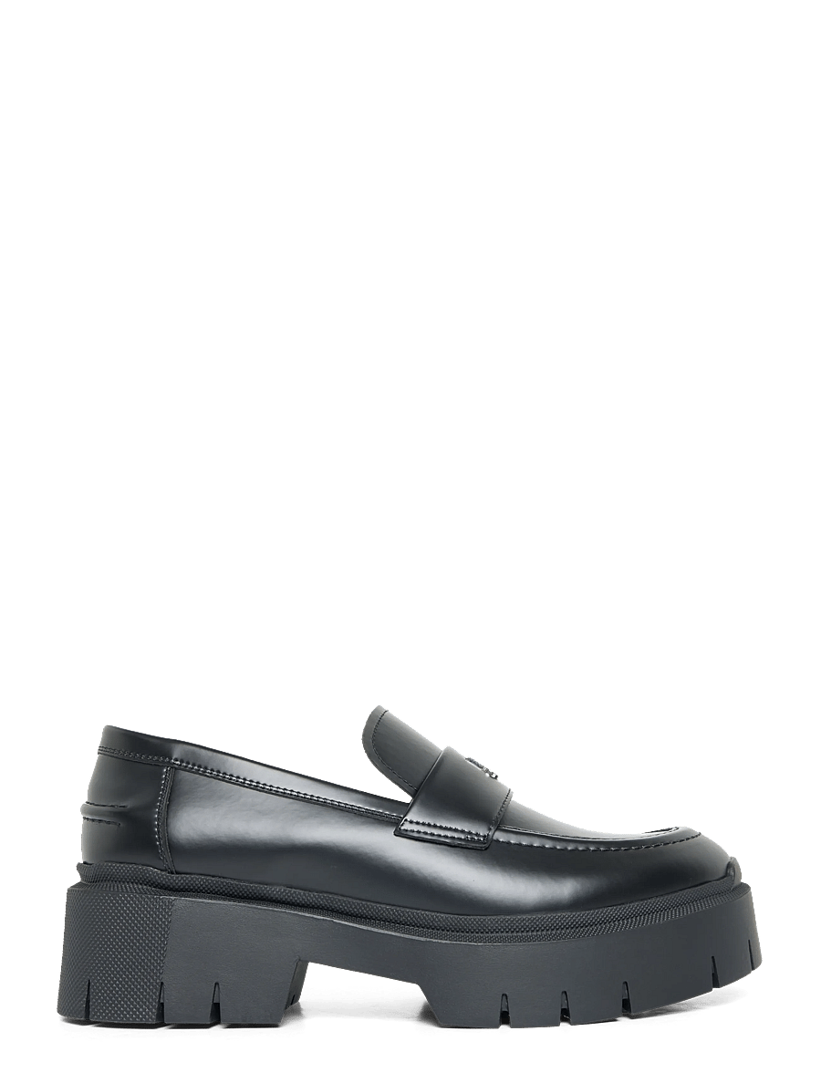 HUGO - Kris_Loafer_brspu - black - 2