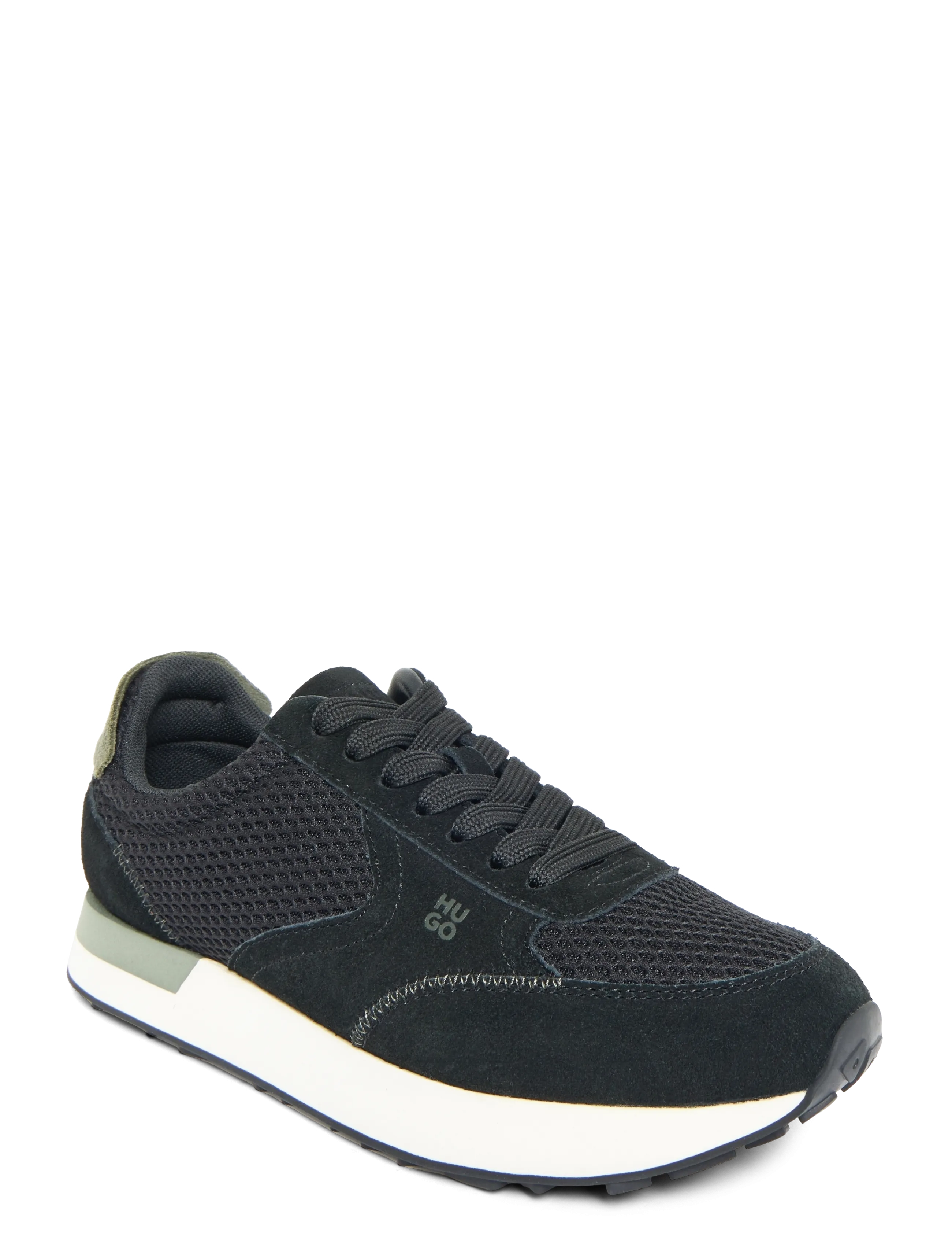 HUGO Kiria_Tenn_mesd - Låga sneakers - BLACK / black