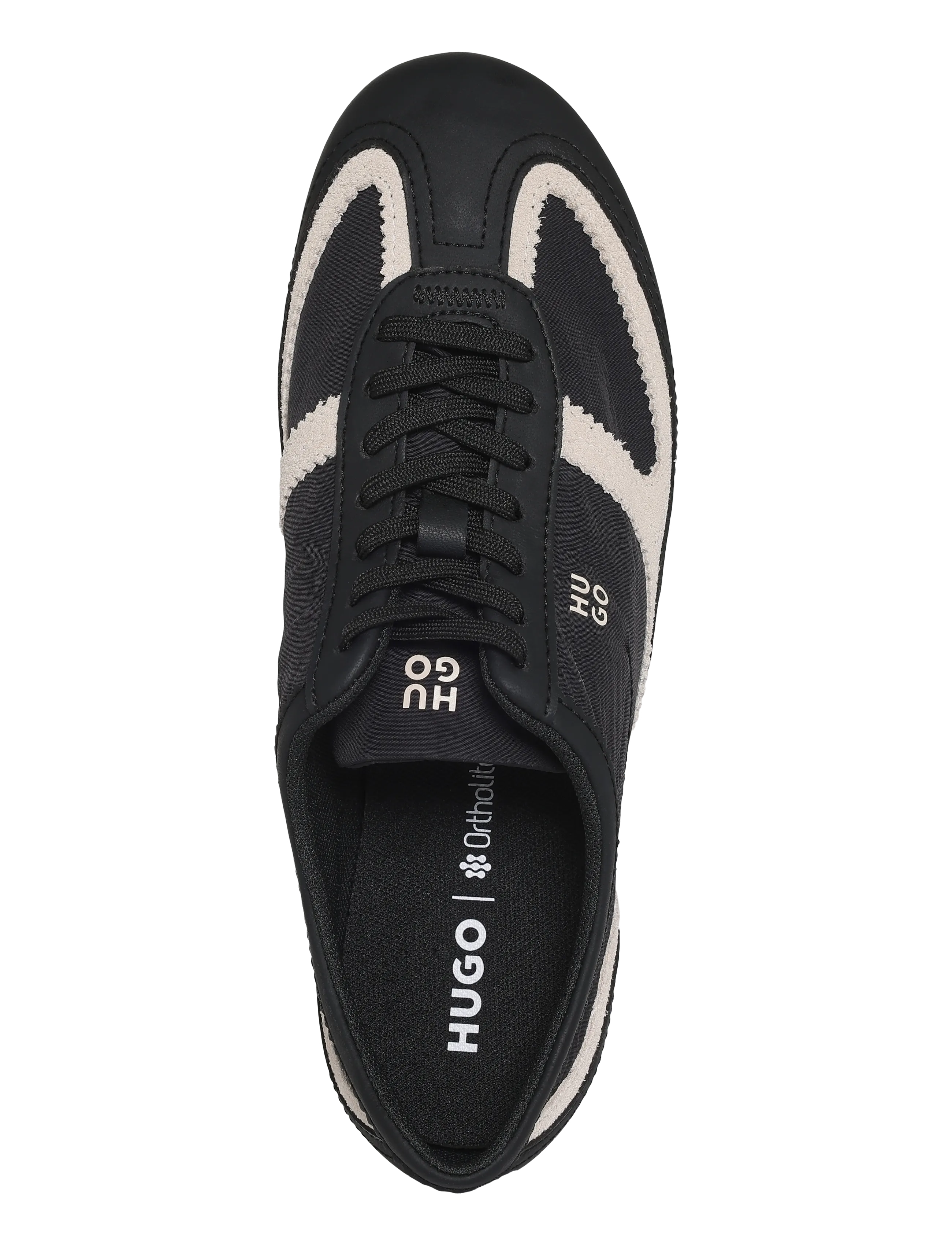 HUGO - Mystie_Lowp_nysdalt - låga sneakers - black - 3