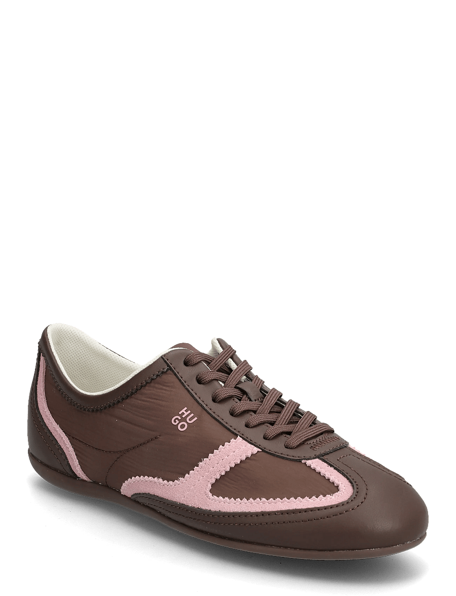 HUGO - Mystie_Lowp_nysdalt - low top sneakers - medium brown - 0
