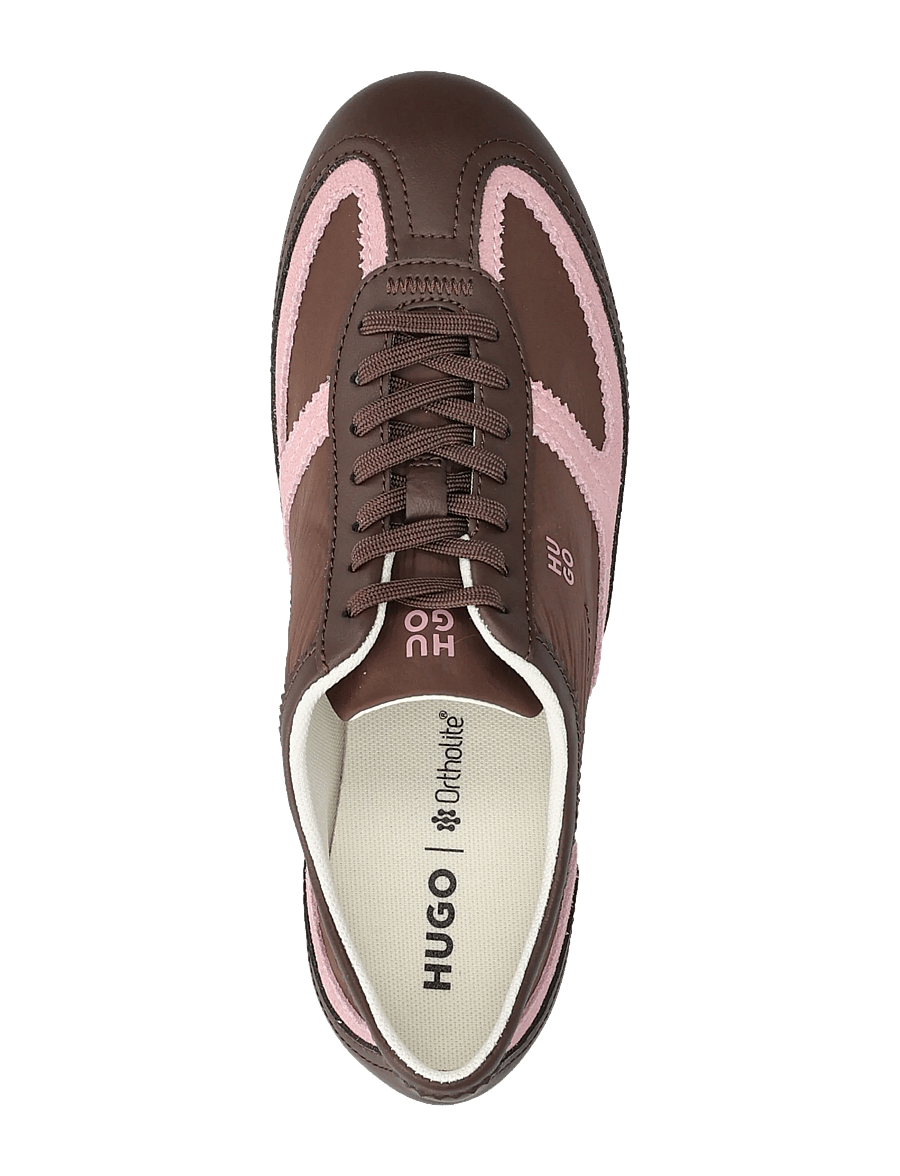 HUGO - Mystie_Lowp_nysdalt - low top sneakers - medium brown - 3