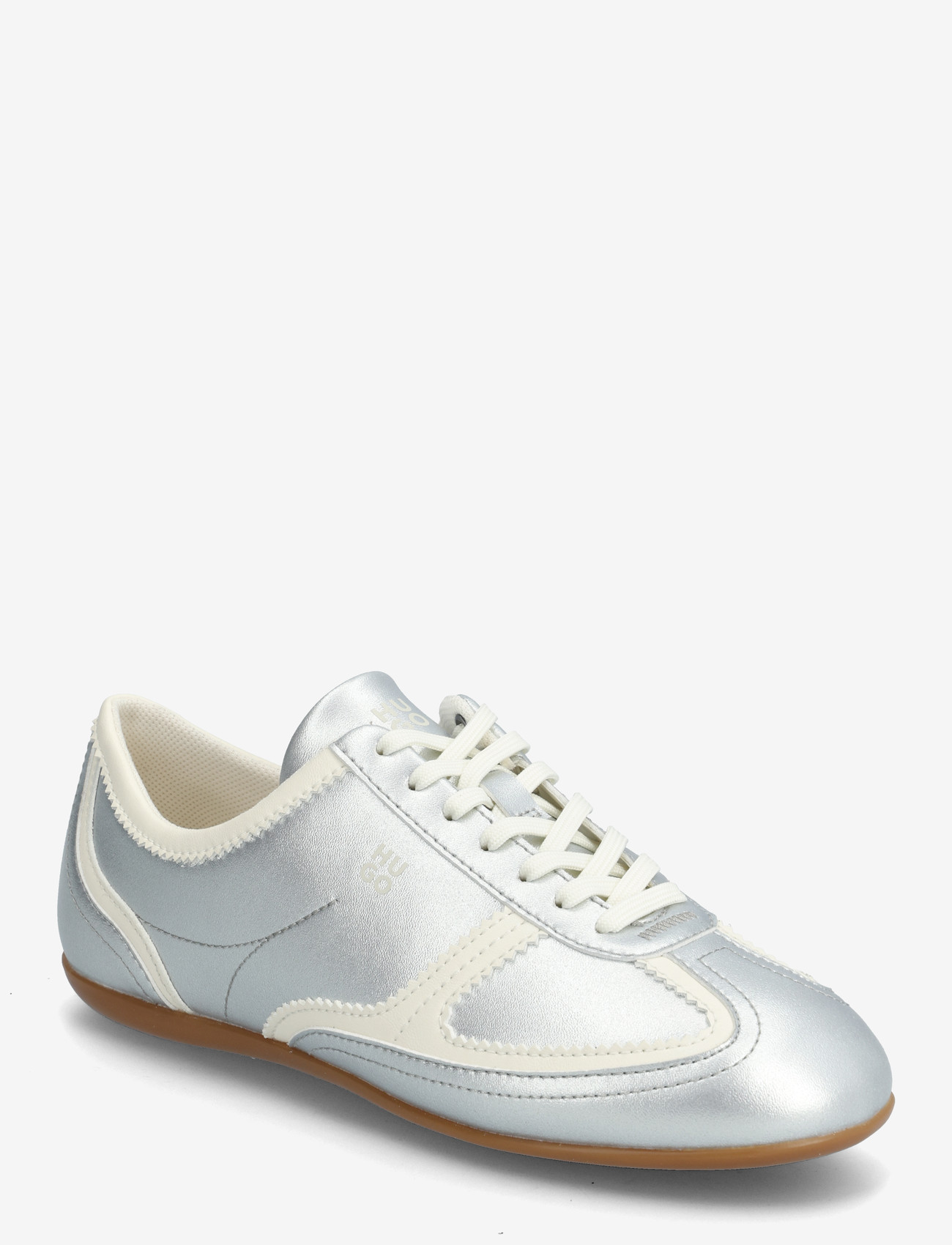 HUGO - Mystie_Lowp_pusl - lave sneakers - silver - 0