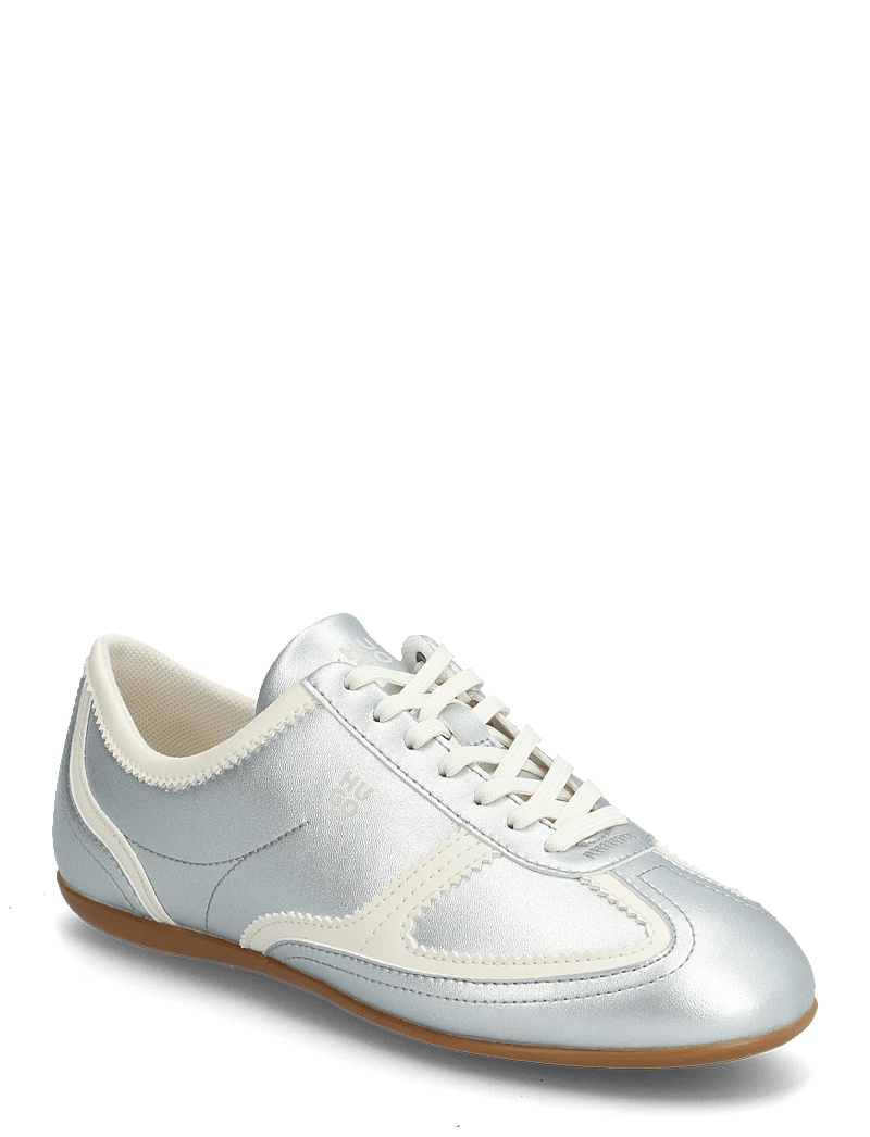 HUGO - Mystie_Lowp_pusl - lave sneakers - silver - 0