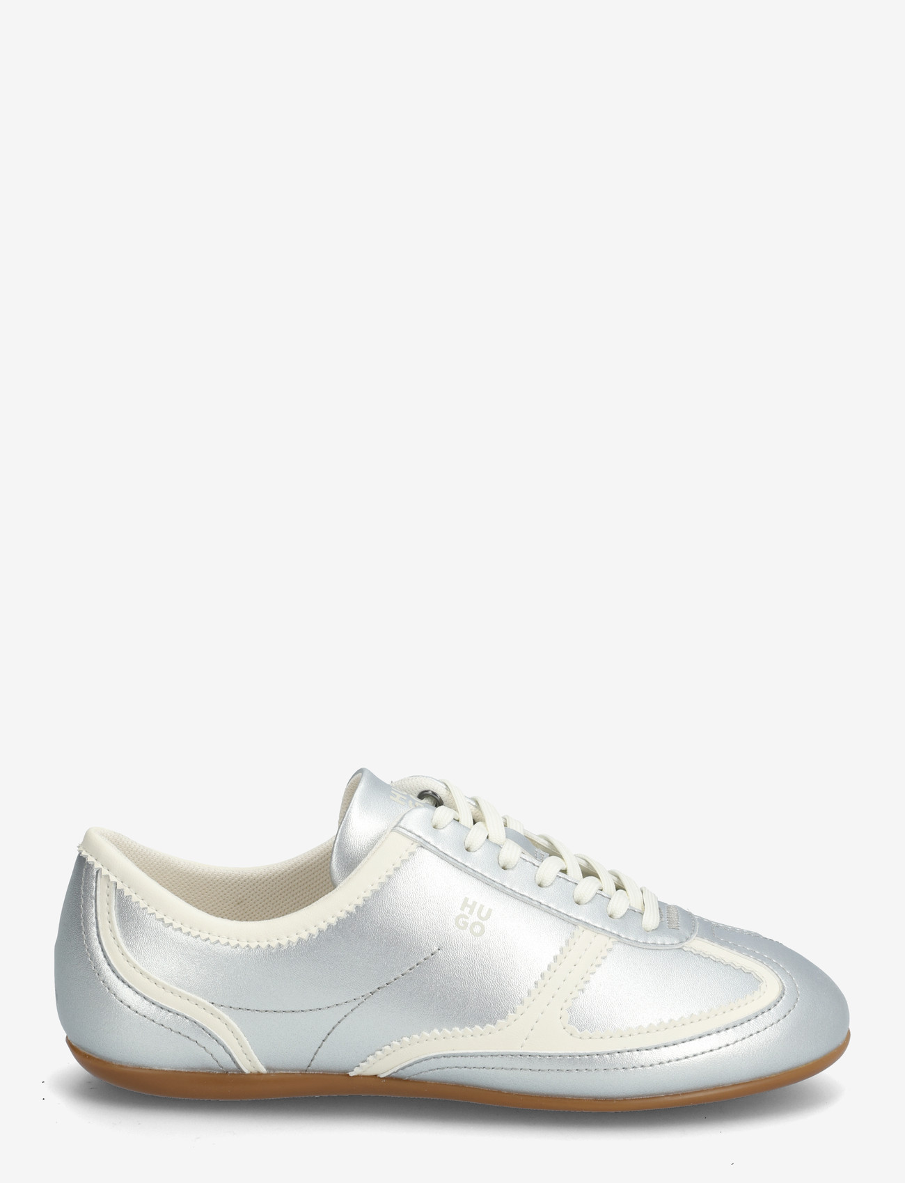 HUGO - Mystie_Lowp_pusl - lave sneakers - silver - 1
