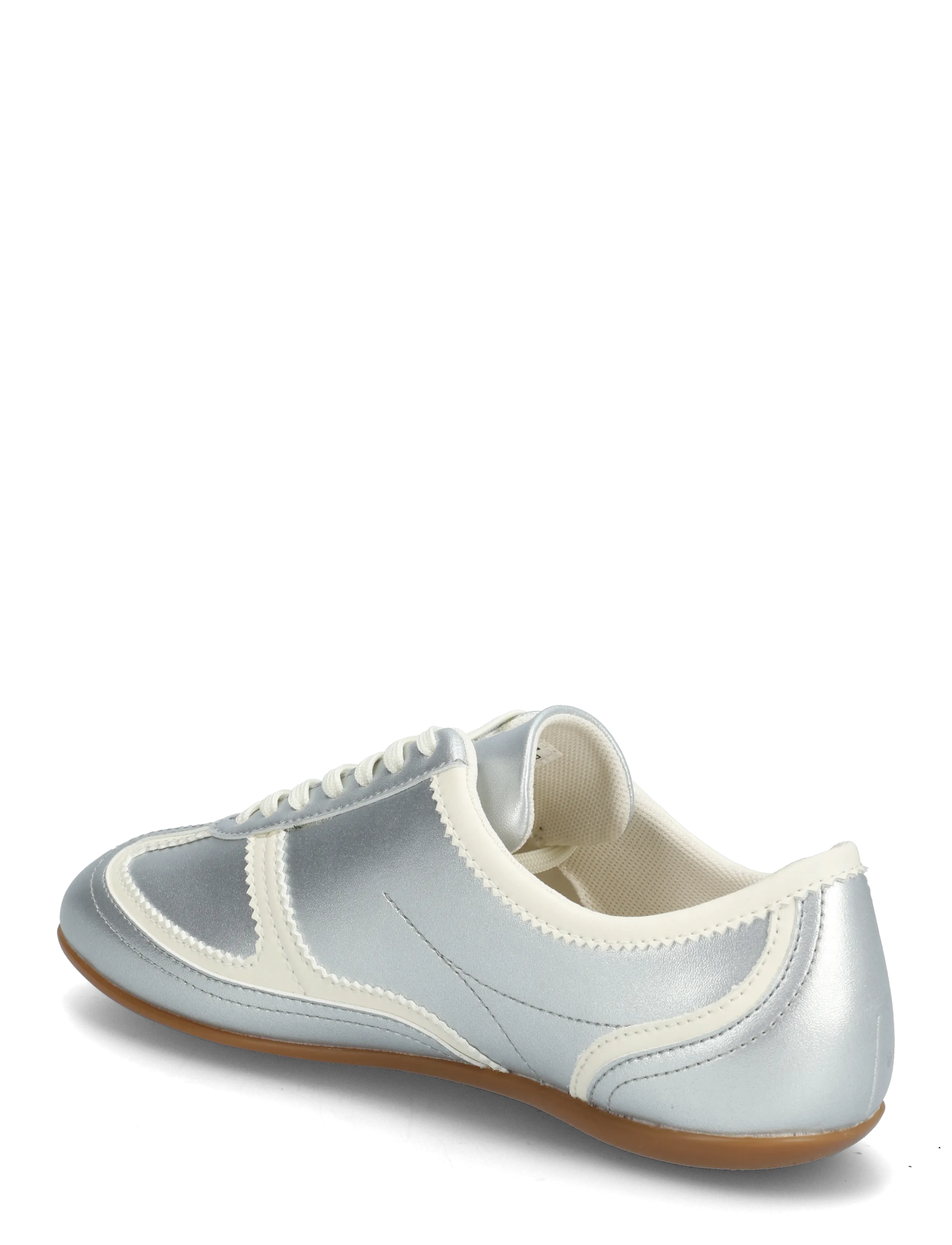 HUGO - Mystie_Lowp_pusl - lave sneakers - silver - 2