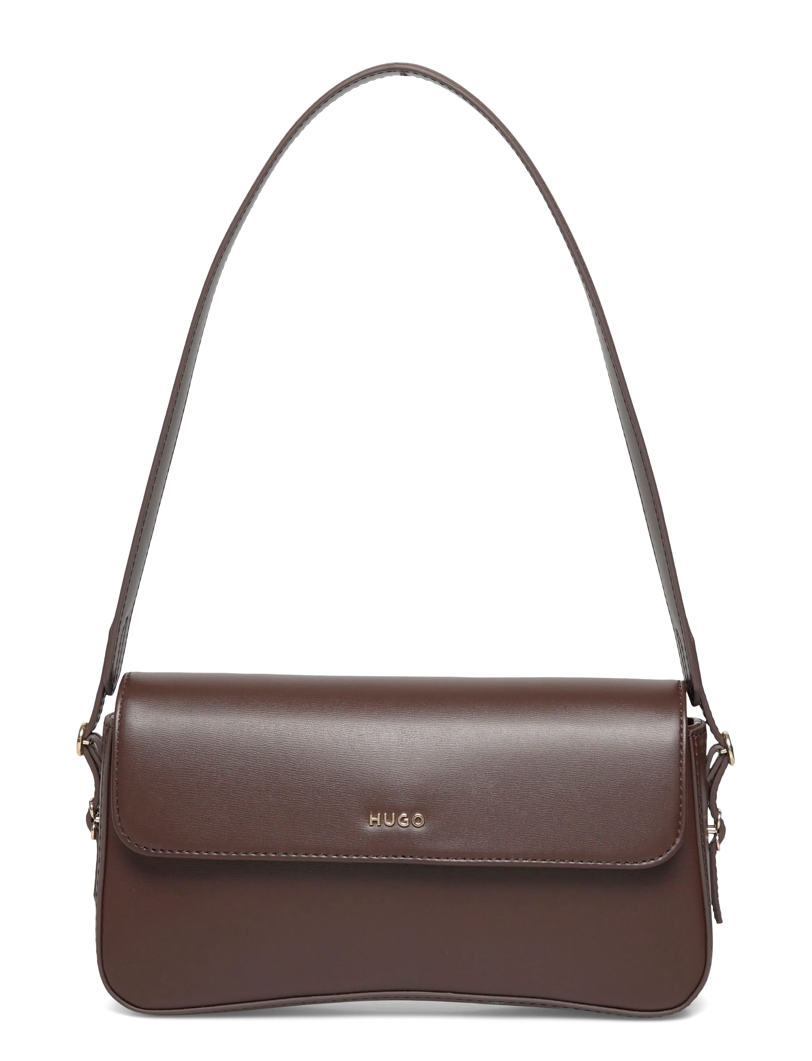 HUGO Syndra_Sh. Bag - Confirmation - MEDIUM BROWN / brown