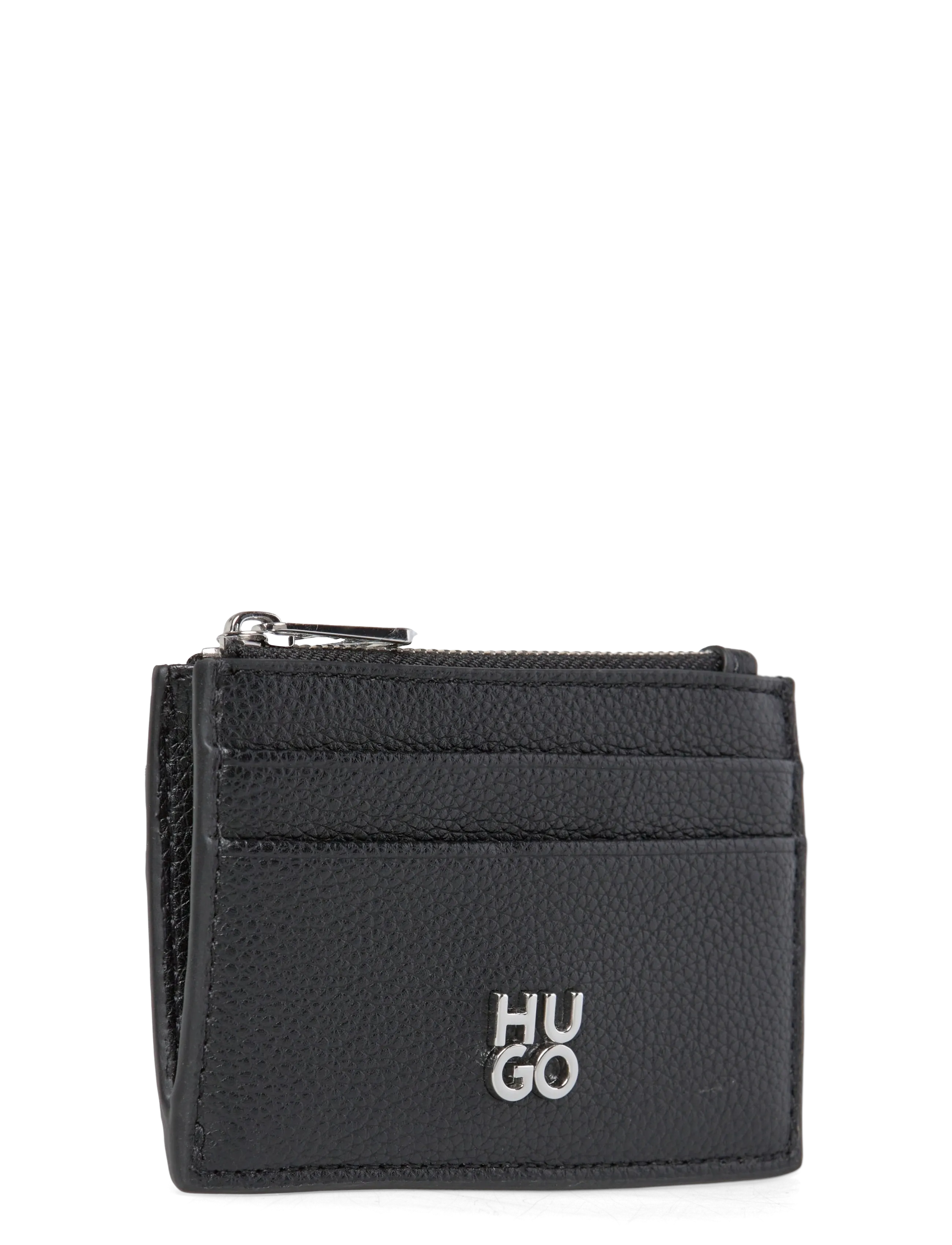 HUGO - Chris 2.0_Card zip - card holders - black - 2