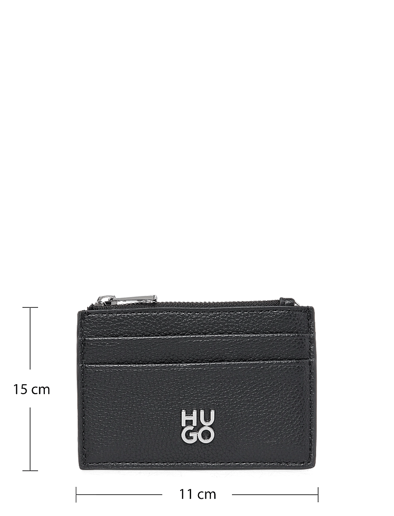 HUGO - Chris 2.0_Card zip - kartenetuis - black - 3
