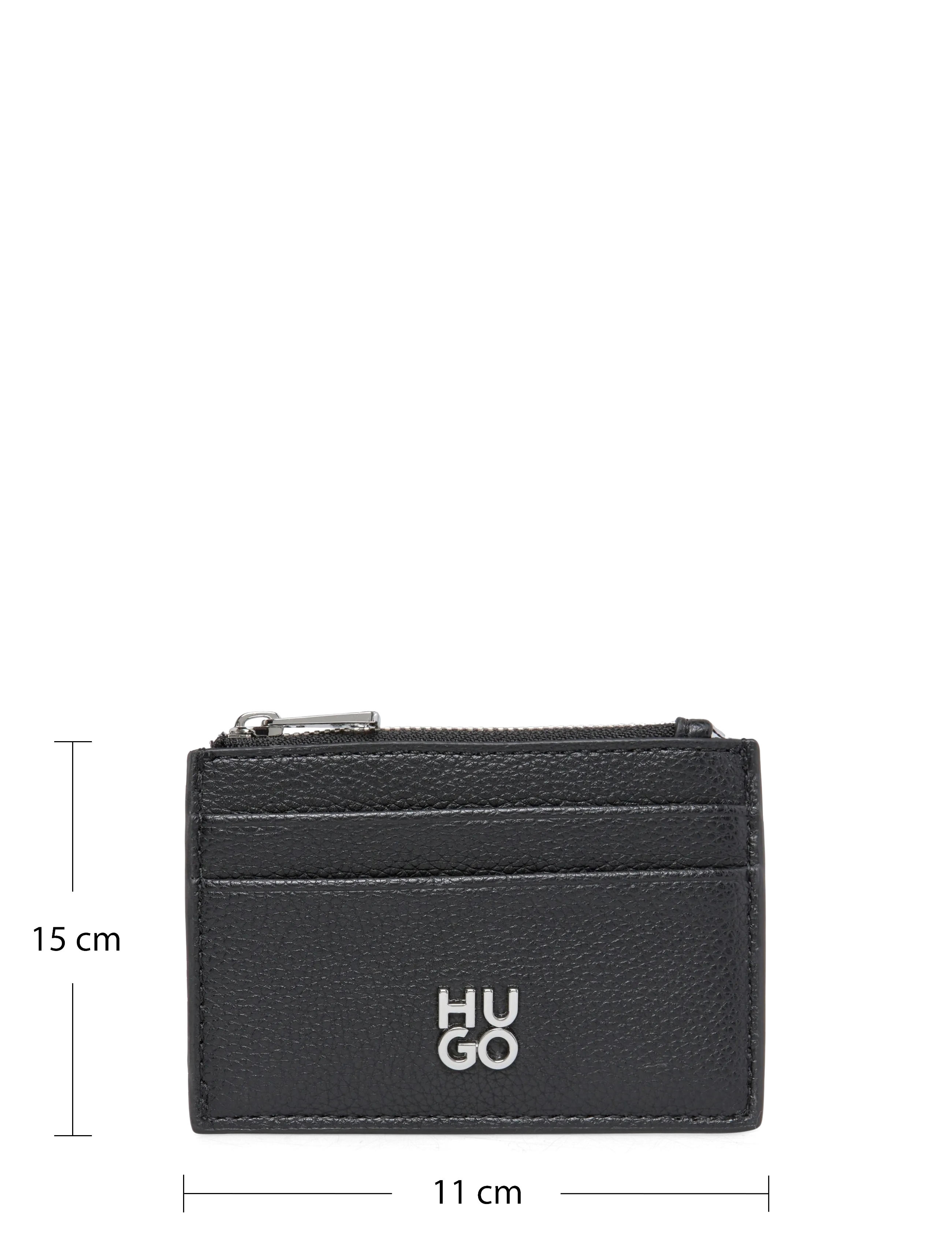 HUGO - Chris 2.0_Card zip - card holders - black - 3