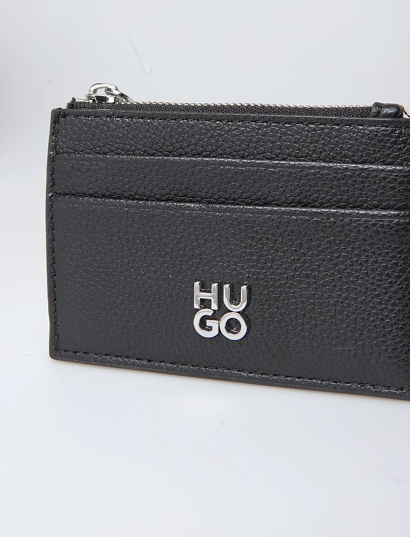 HUGO - Chris 2.0_Card zip - kartenetuis - black - 4