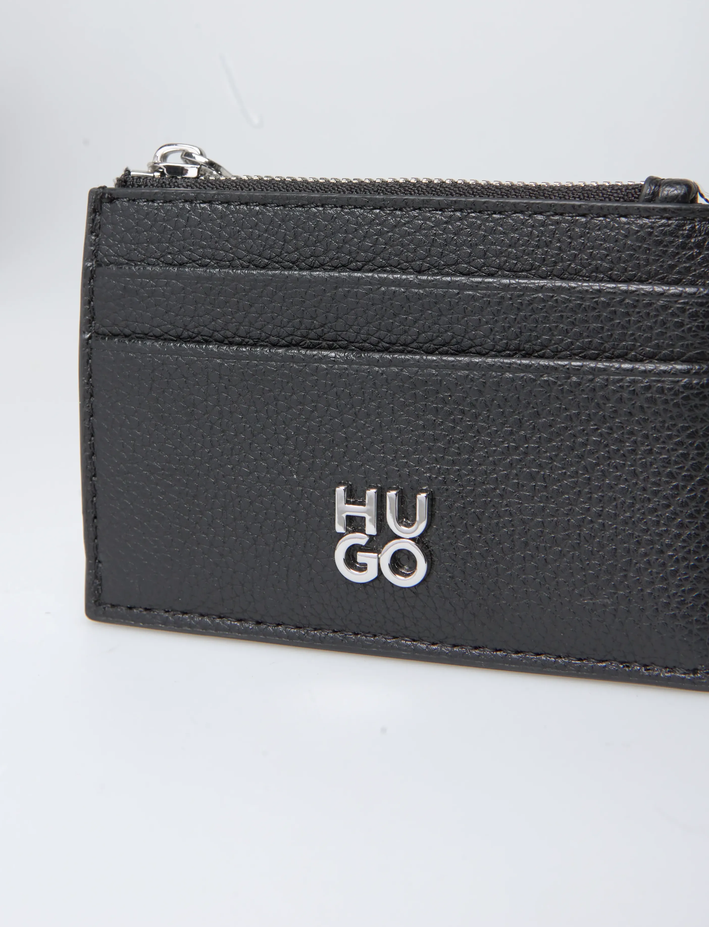 HUGO - Chris 2.0_Card zip - card holders - black - 4