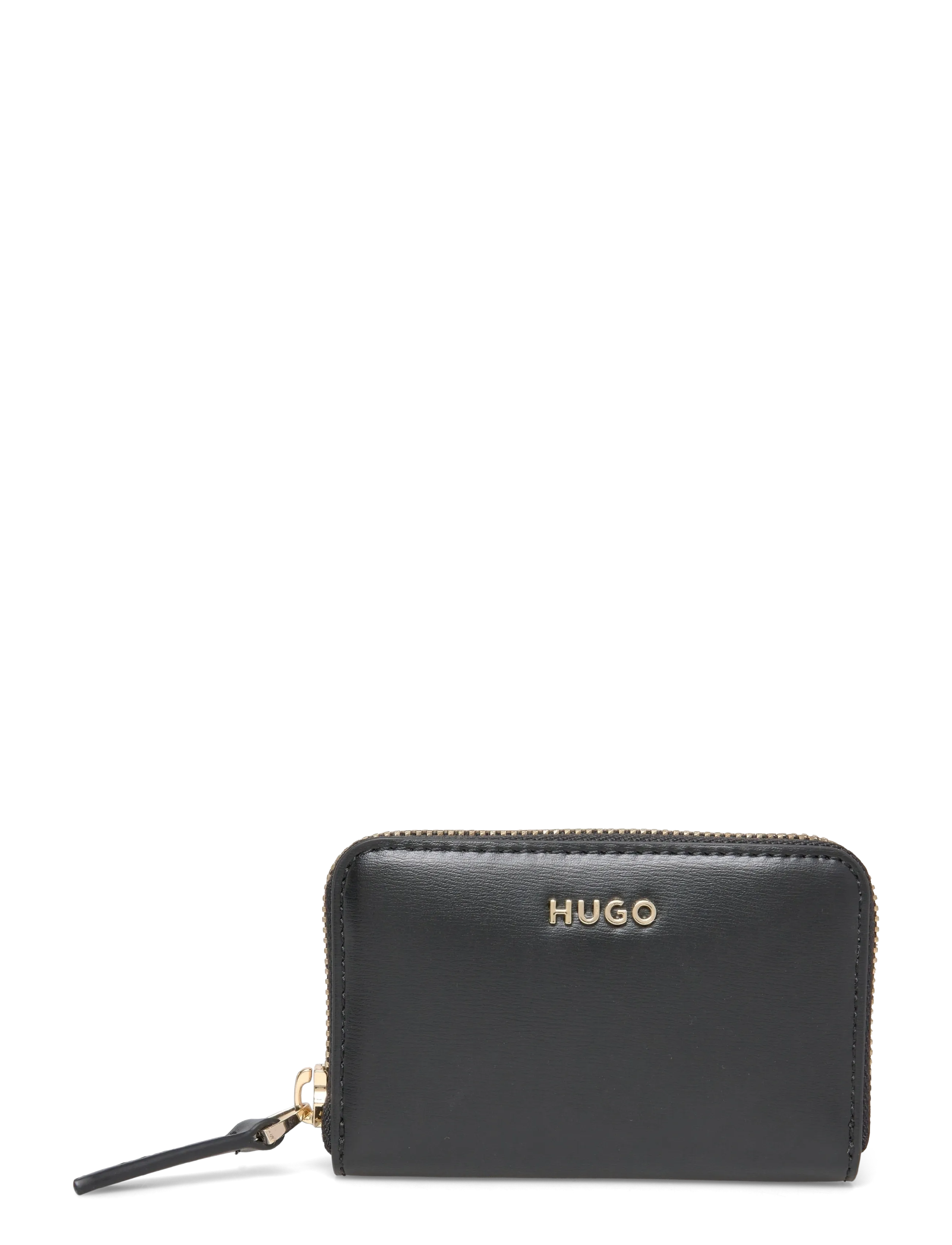 HUGO Syndra_Zip Around sm - Väskor - BLACK / black