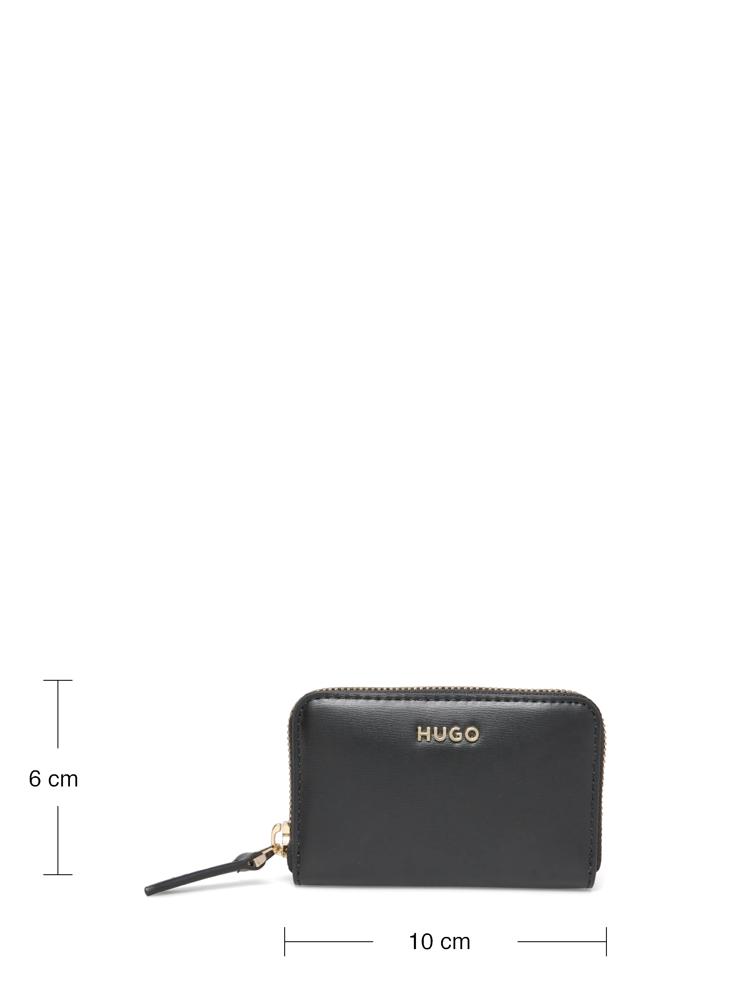 HUGO - Syndra_Zip Around sm - plånböcker - black - 3