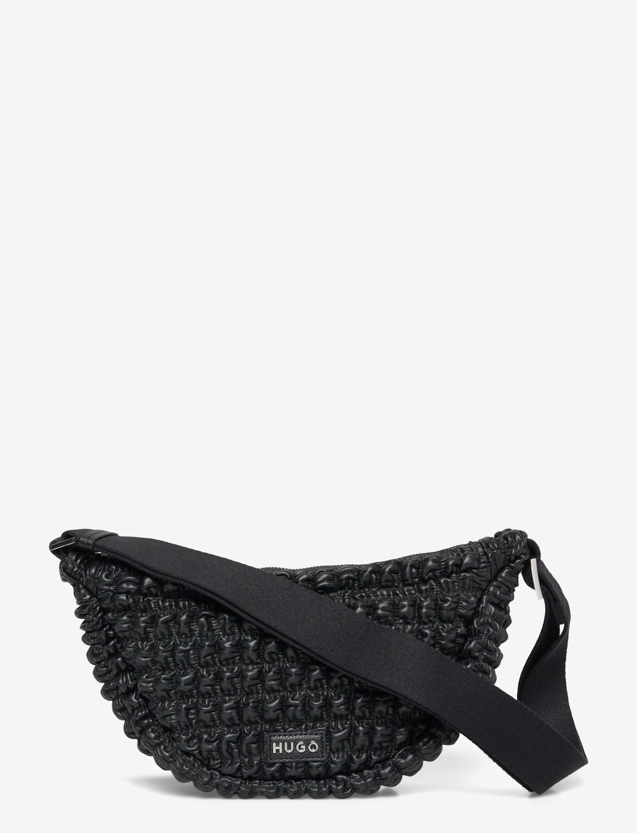HUGO - Mhati_Crossb. Halfm. - crossbody bags - black - 0