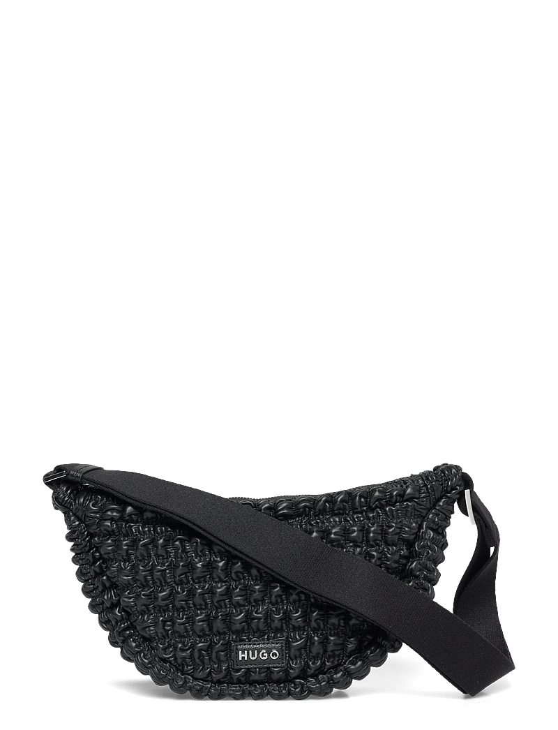 HUGO - Mhati_Crossb. Halfm. - crossbody bags - black - 0