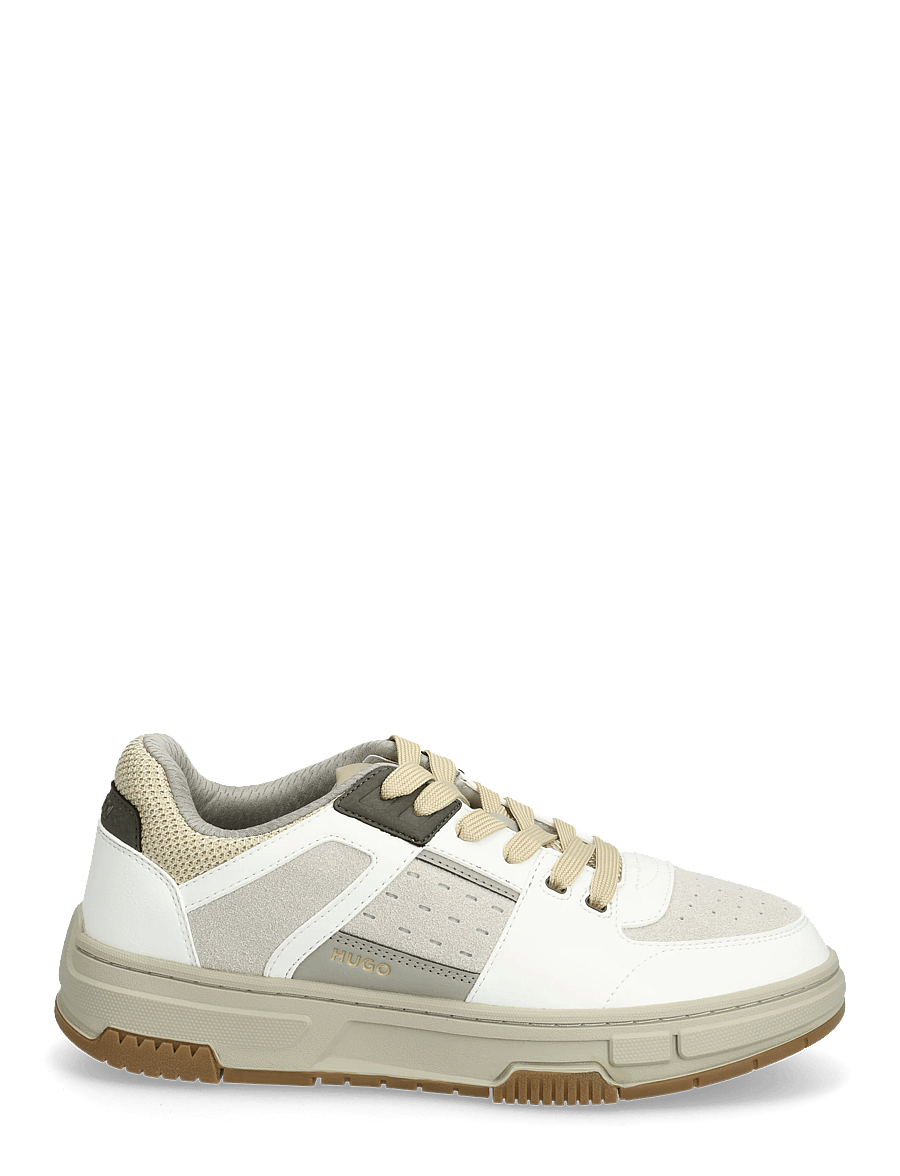 HUGO - Yarrow_tenn_mxpu - lágir strigaskór - open white - 1