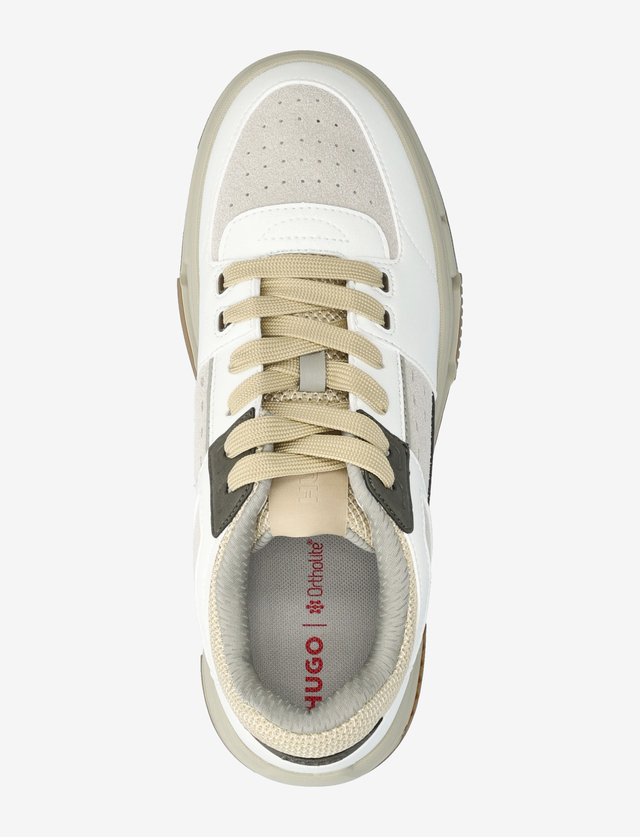 HUGO - Yarrow_tenn_mxpu - låga sneakers - open white - 3