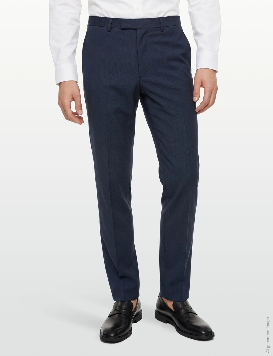 HUGO - Hesten253X - Ülikonnapüksid - dark blue - 5