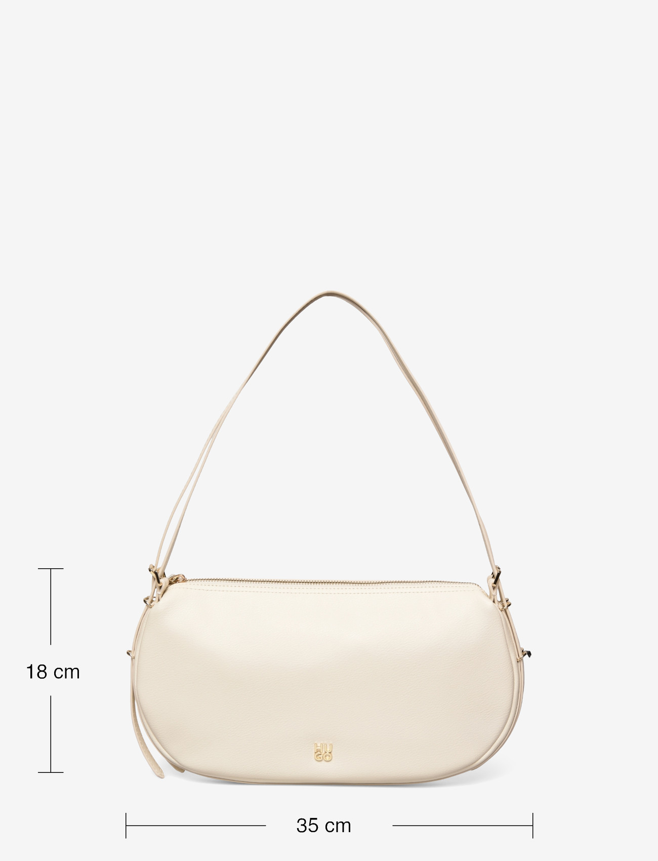 HUGO - Neeko P_Shoulder Bag - særlige begivenheder - open white - 3