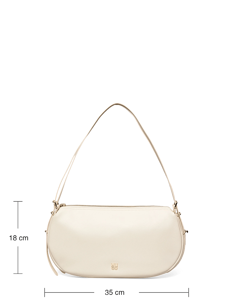 HUGO - Neeko P_Shoulder Bag - særlige begivenheder - open white - 3