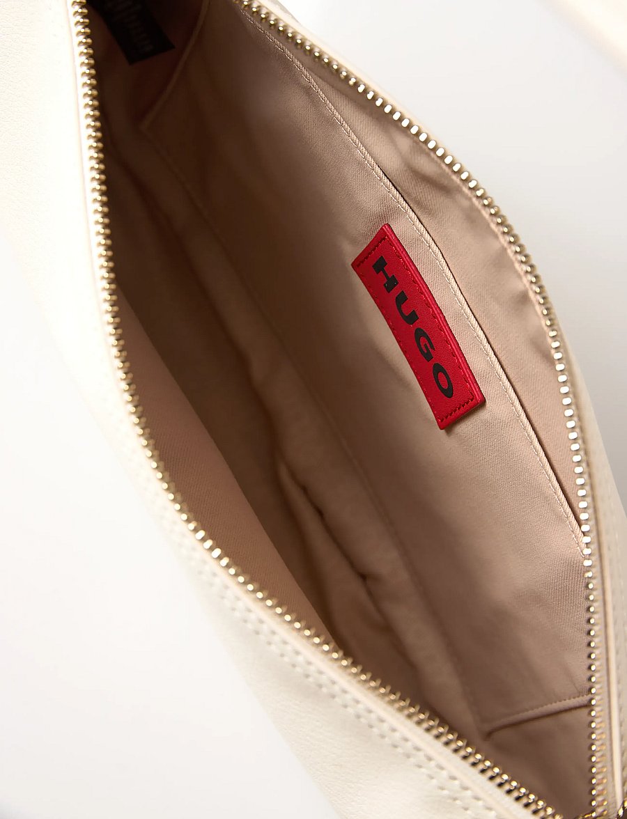 HUGO - Neeko P_Shoulder Bag - shoulder bags - open white - 5