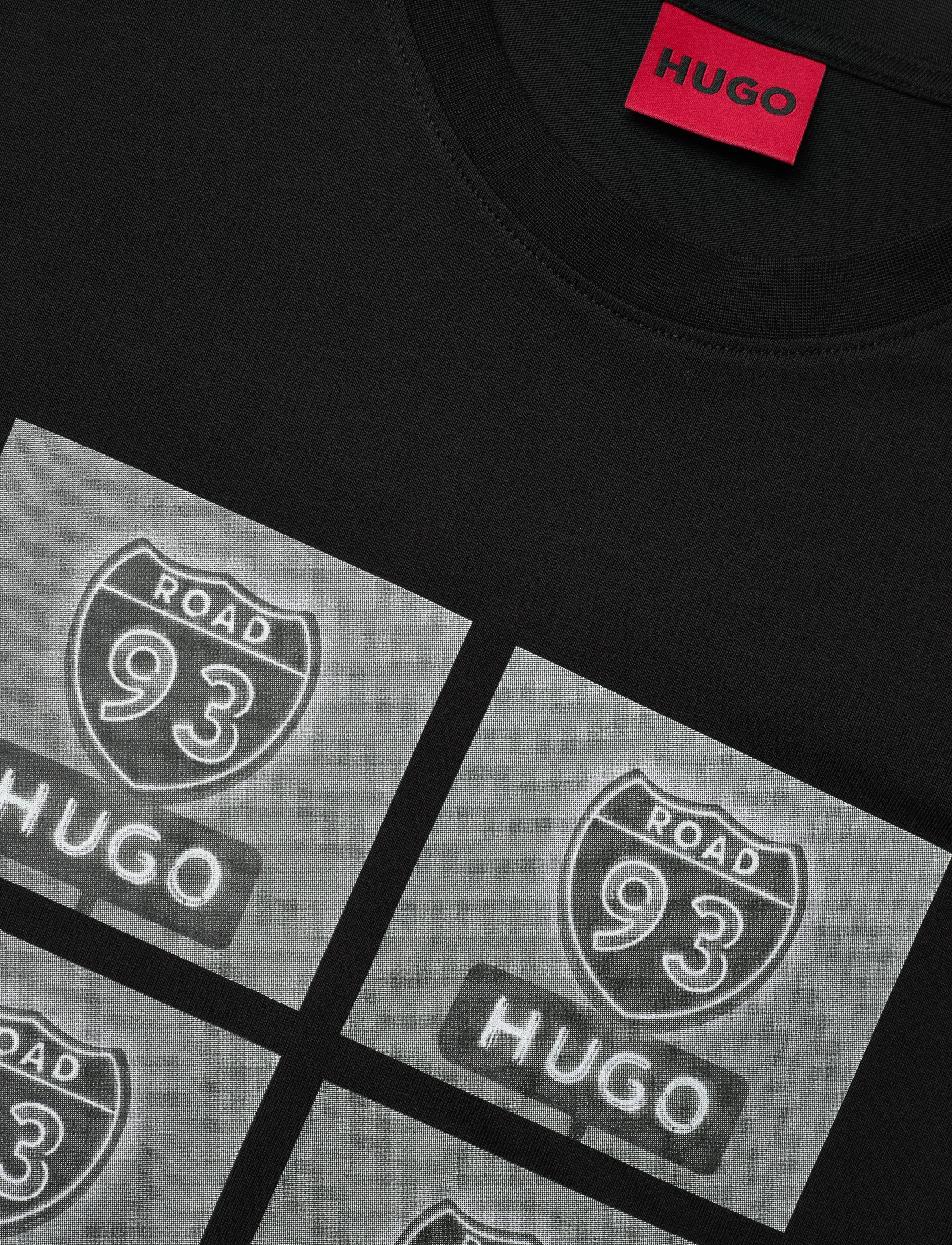 HUGO - Draxon - kurzärmelig - black - 5