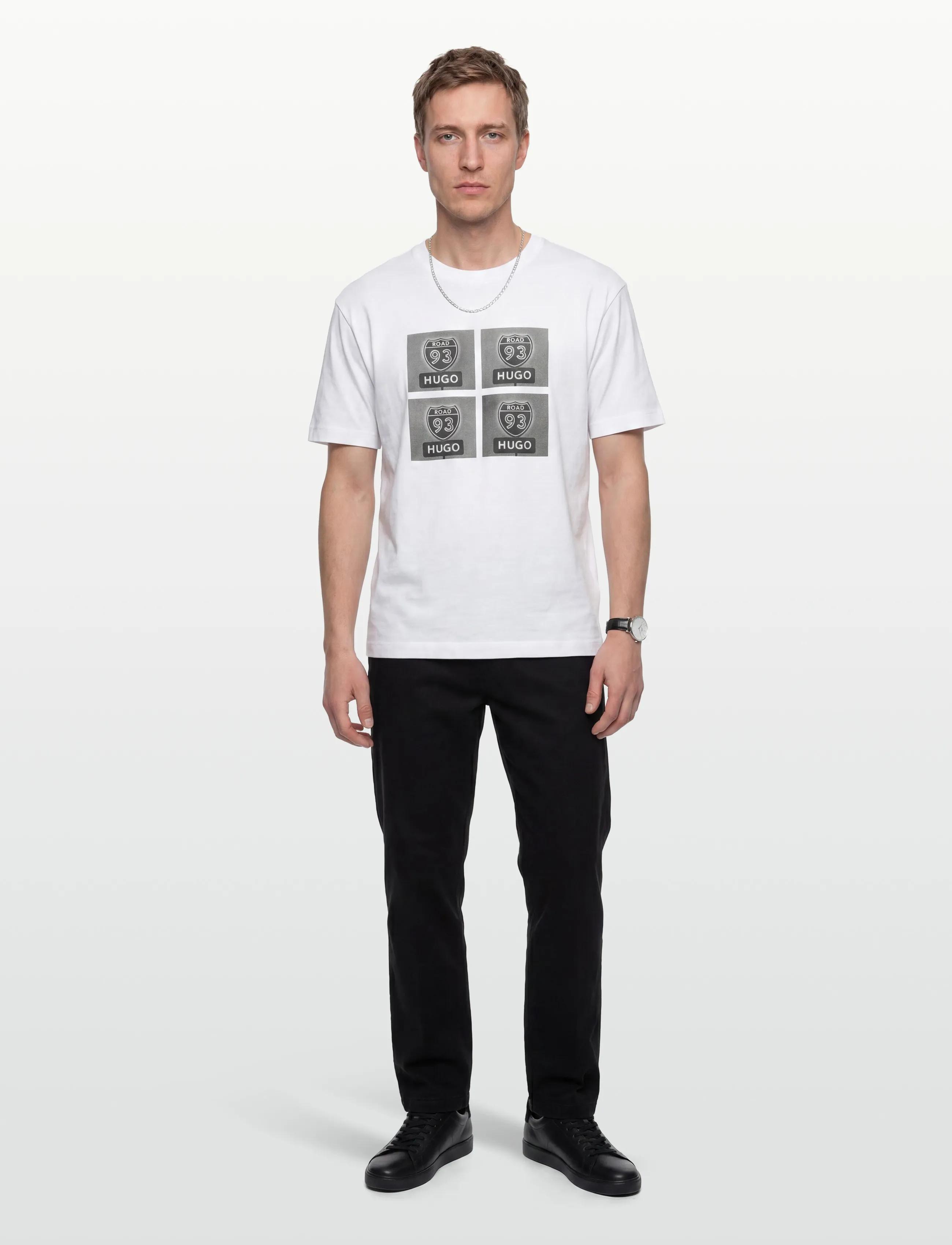 HUGO Draxon - Riided - WHITE / white