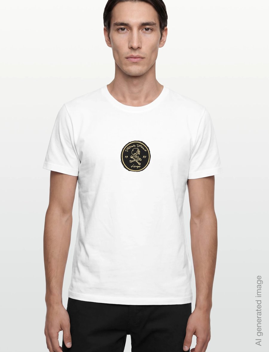 HUGO - Dobul - short-sleeved t-shirts - white - 3