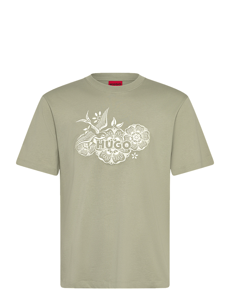 HUGO - Dangen - short-sleeved t-shirts - light/pastel green - 0