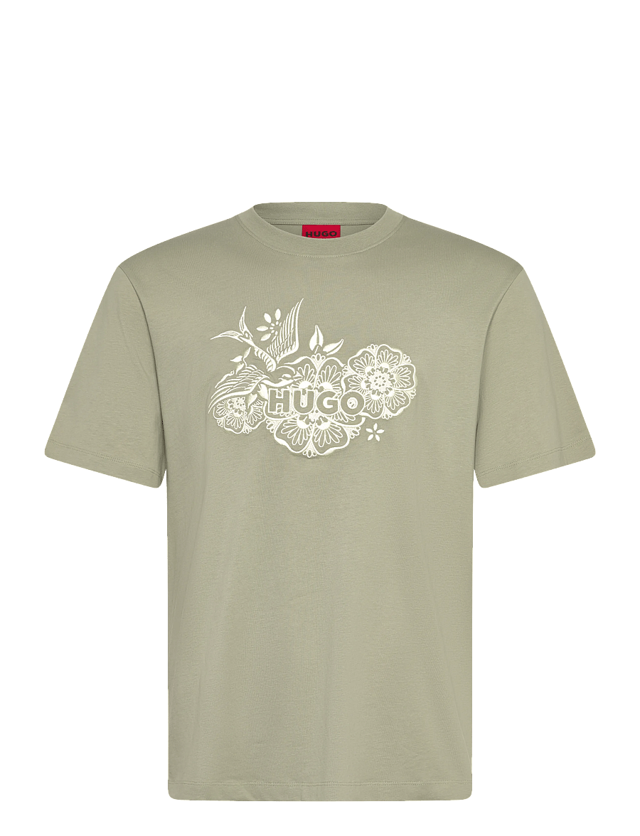 HUGO - Dangen - kortärmade t-shirts - light/pastel green - 1