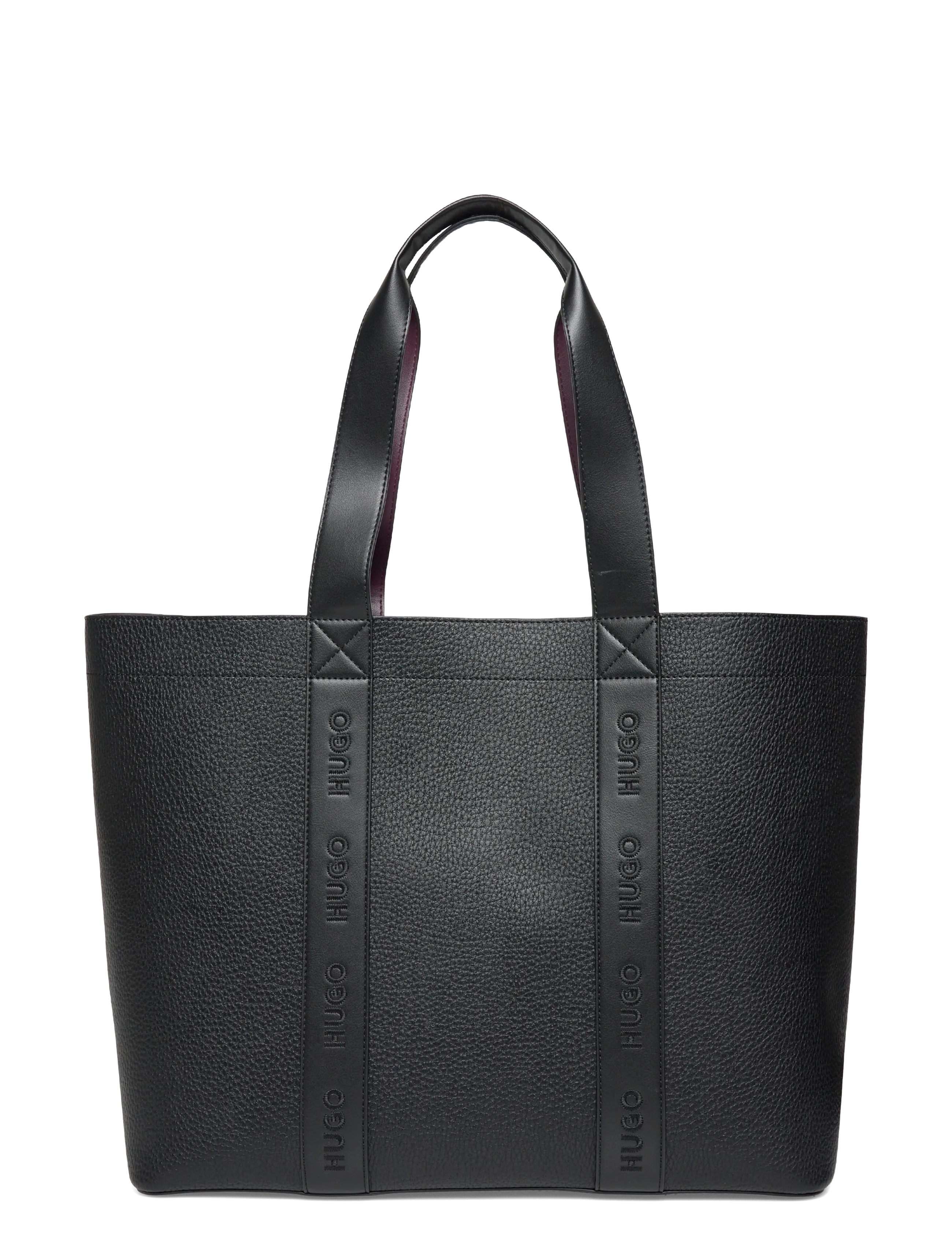 HUGO Becky Gr_Tote, One Size, Bags, Schwarz - Shoppers, Frauen