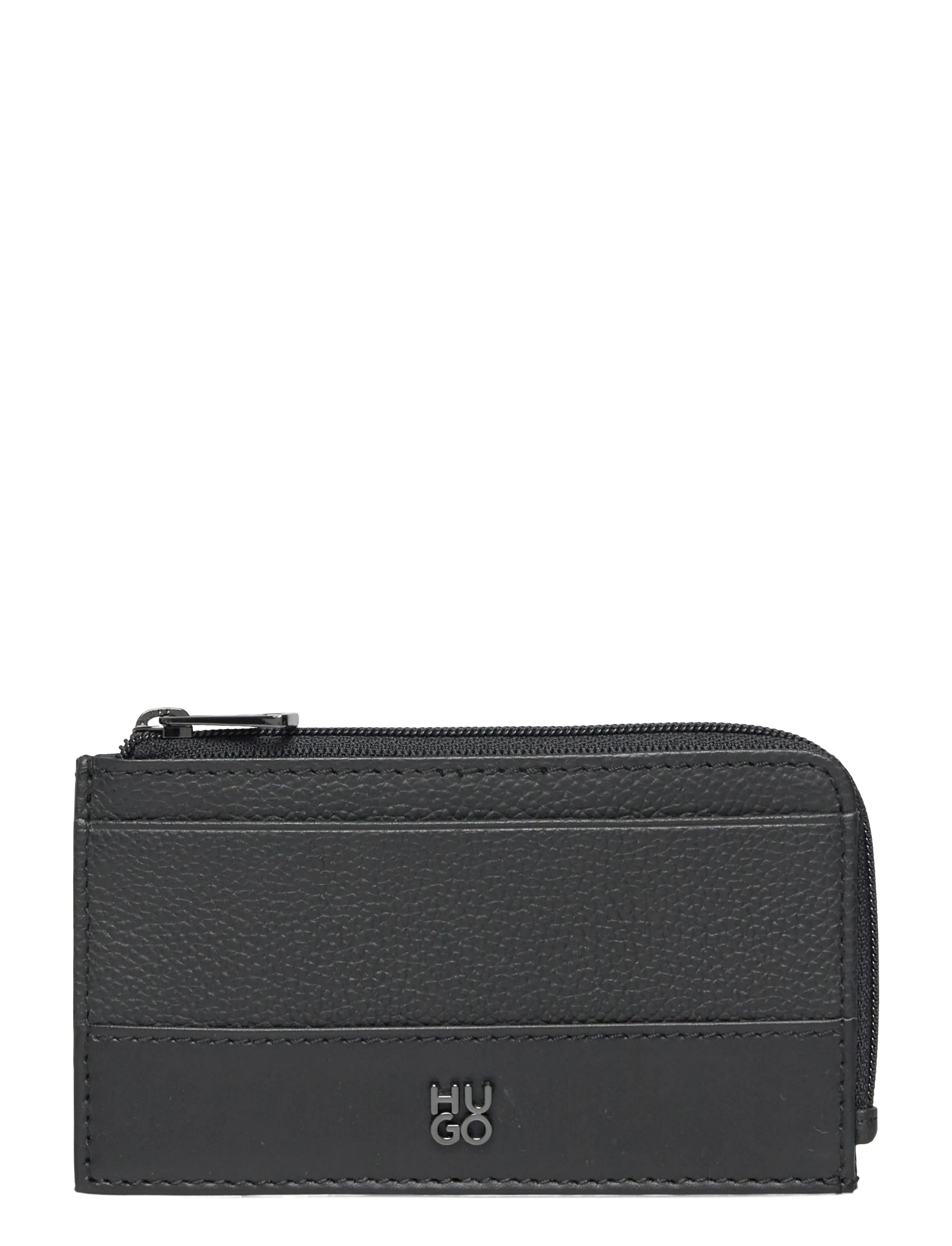 HUGO Quantic_NEW Zip Card - Wallets & Card holders - BLACK / black