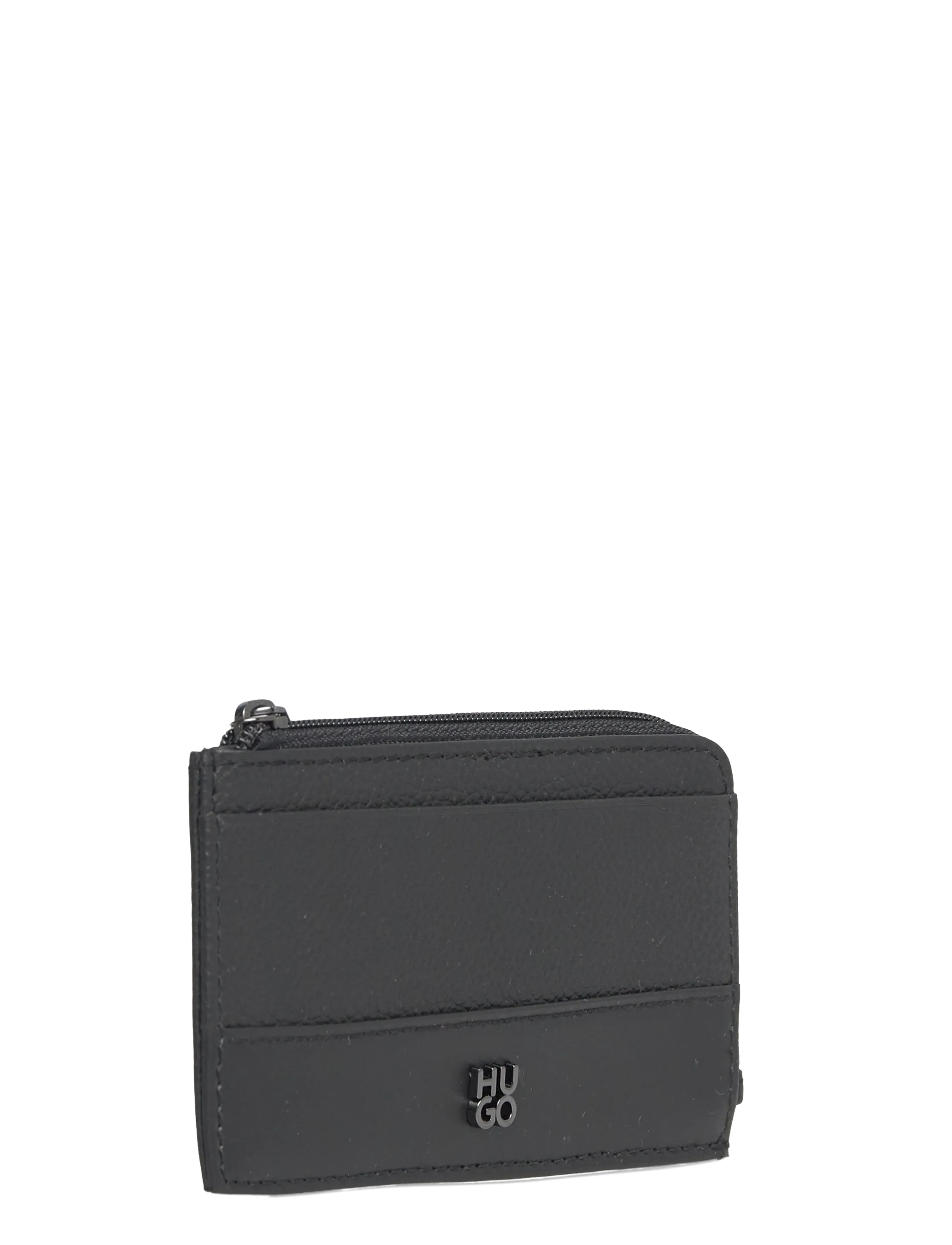 HUGO - Quantic_NEW Zip Card - plånböcker - black - 2