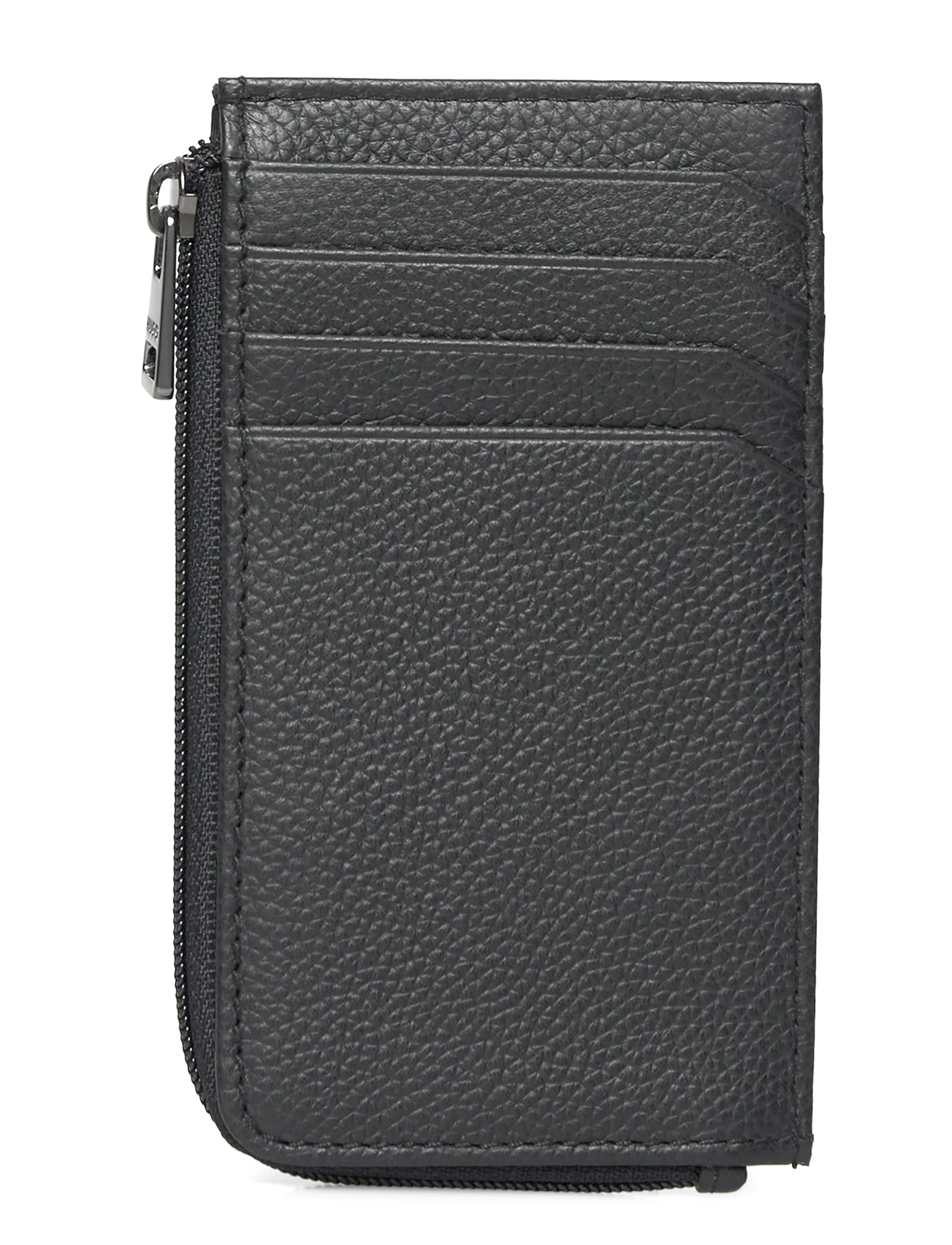 HUGO - Quantic_NEW Zip Card - plånböcker - black - 3