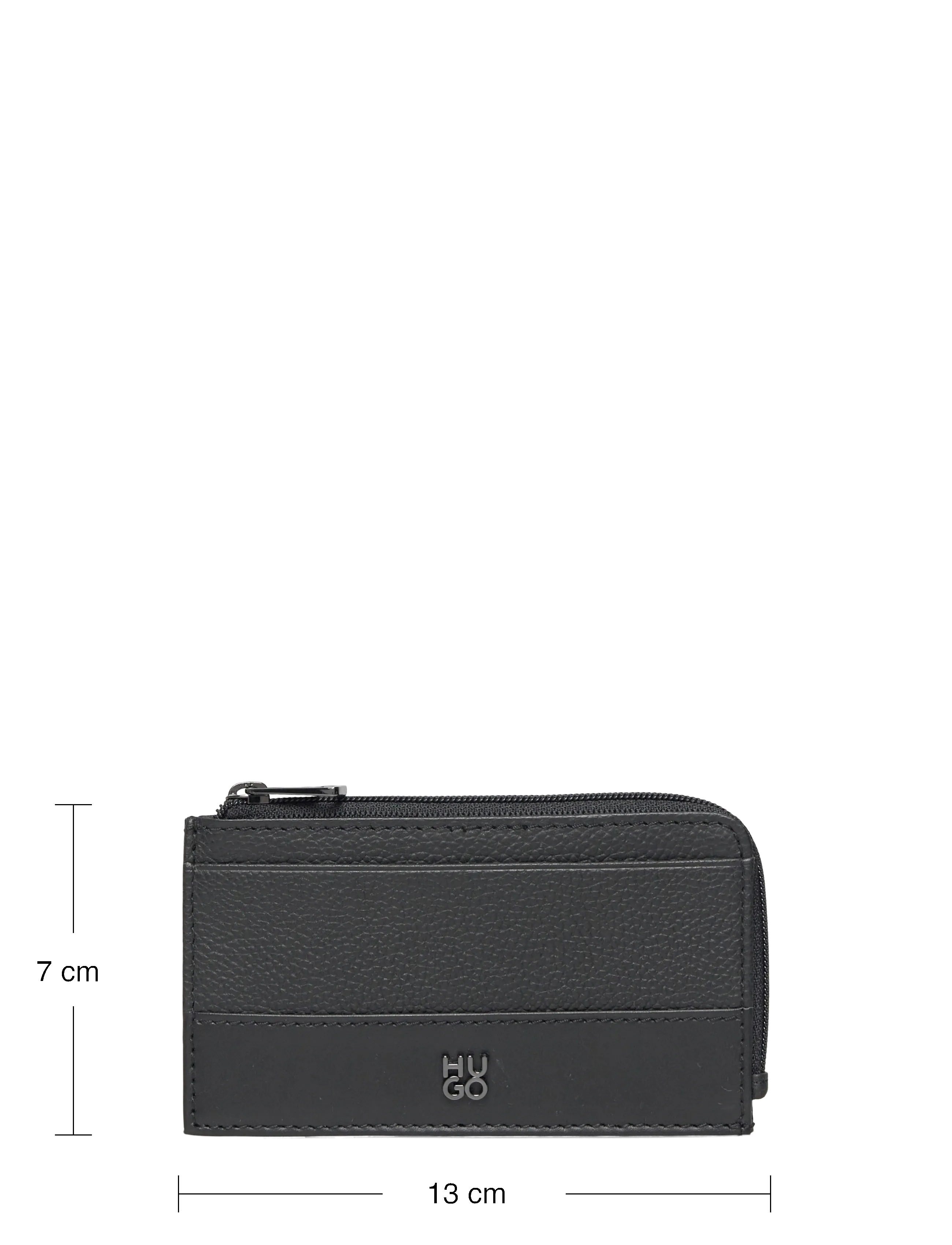 HUGO - Quantic_NEW Zip Card - plånböcker - black - 4