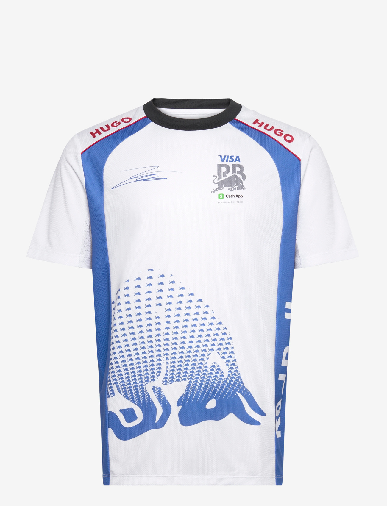 HUGO - Tee25_IH_VCARB - kortærmede t-shirts - white - 0